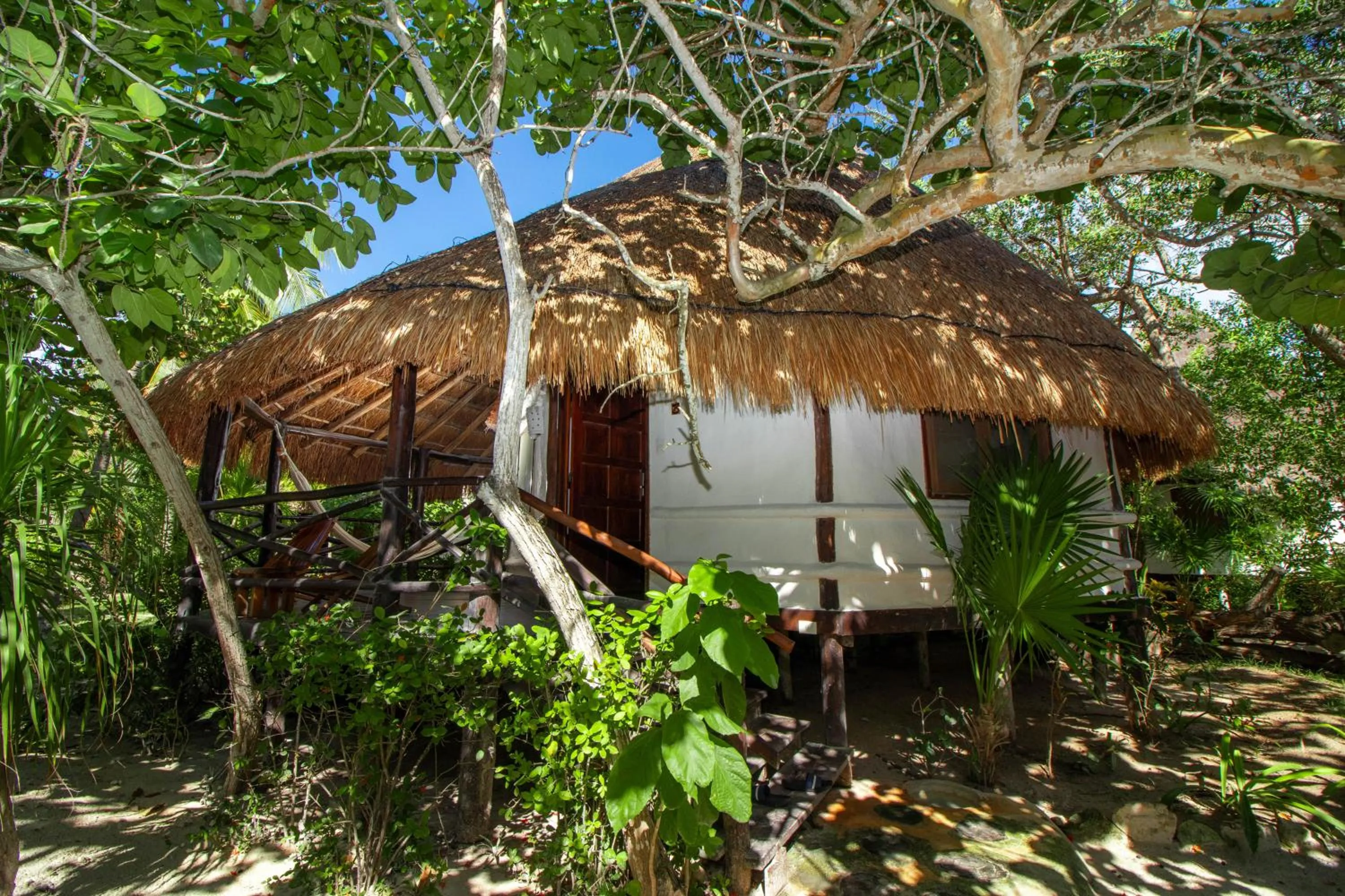 Bungalow with Partial Ocean view in Blue Holbox