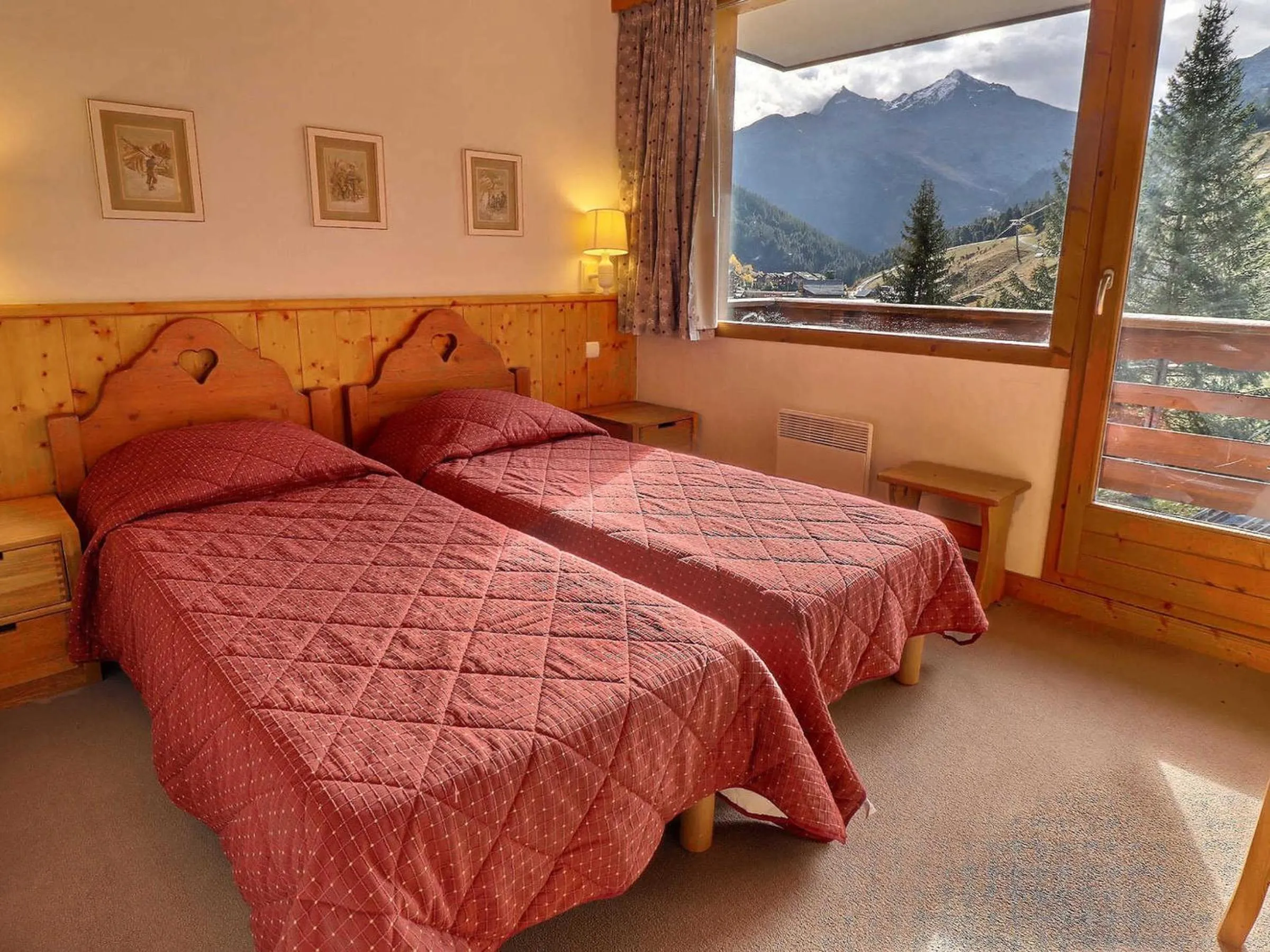 Appartement lumineux et cosy sur les pistes, balcon et WIFI - FR-1-182-13