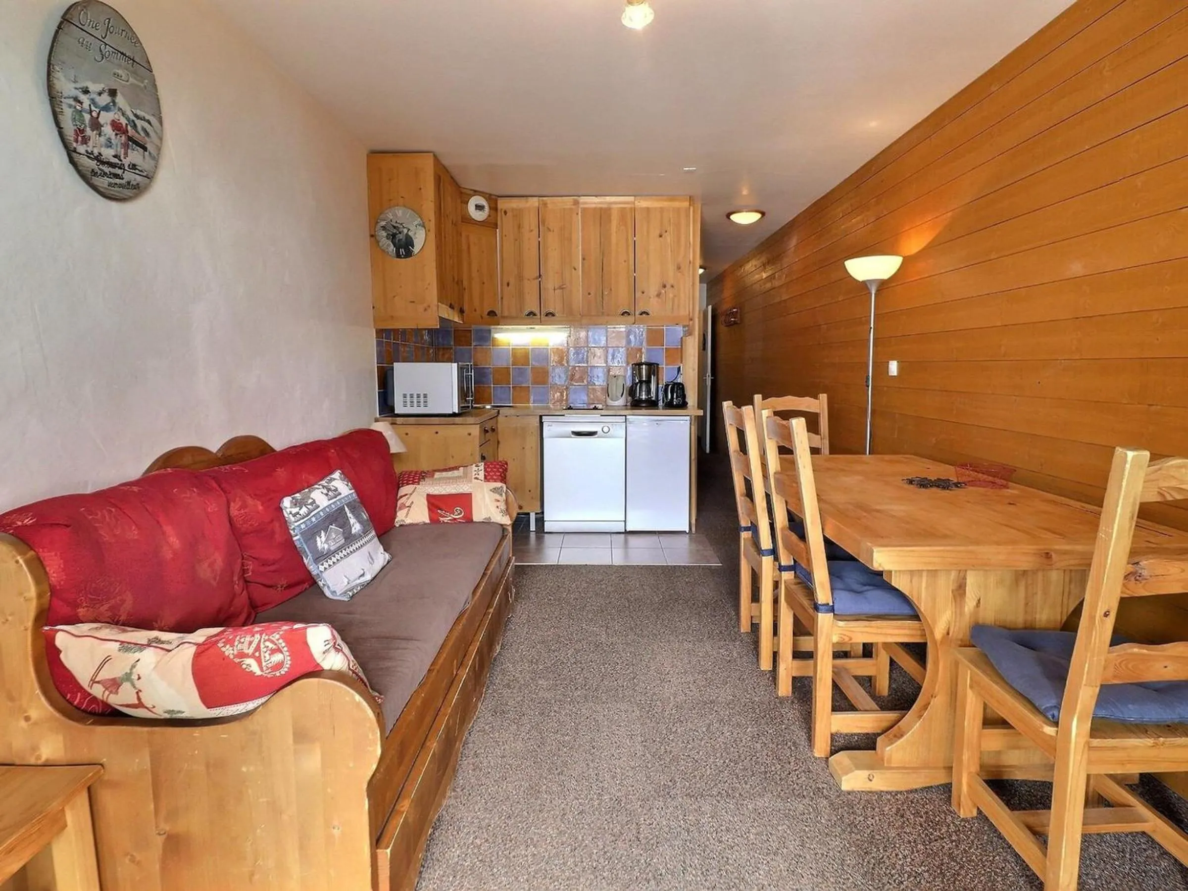 Confortable T2 pour 4 pers, animaux acceptés, balcon sud - FR-1-182-50