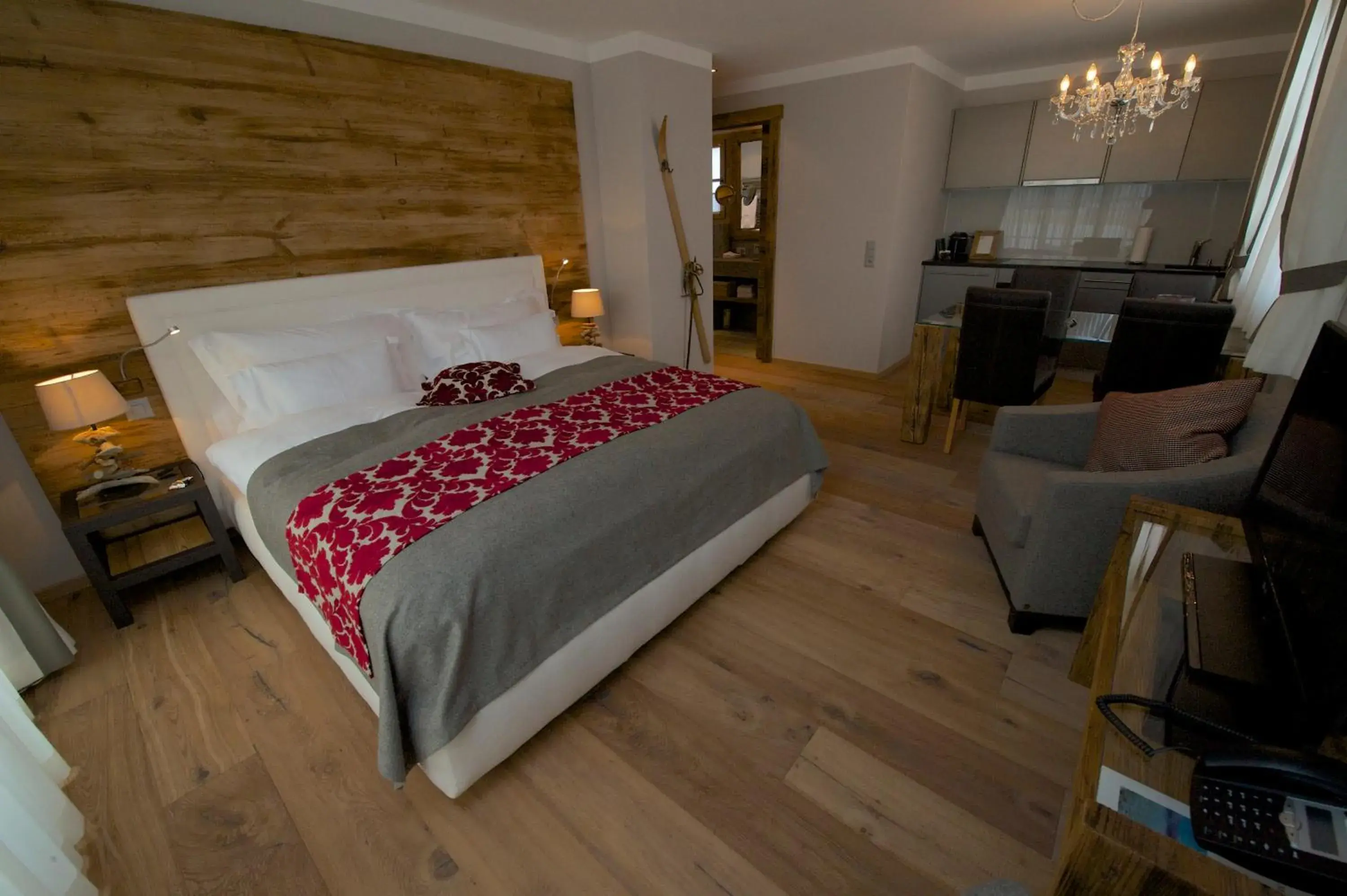 Double Room in Hotelino Petit Chalet Double Room in Hotelino Petit Chalet