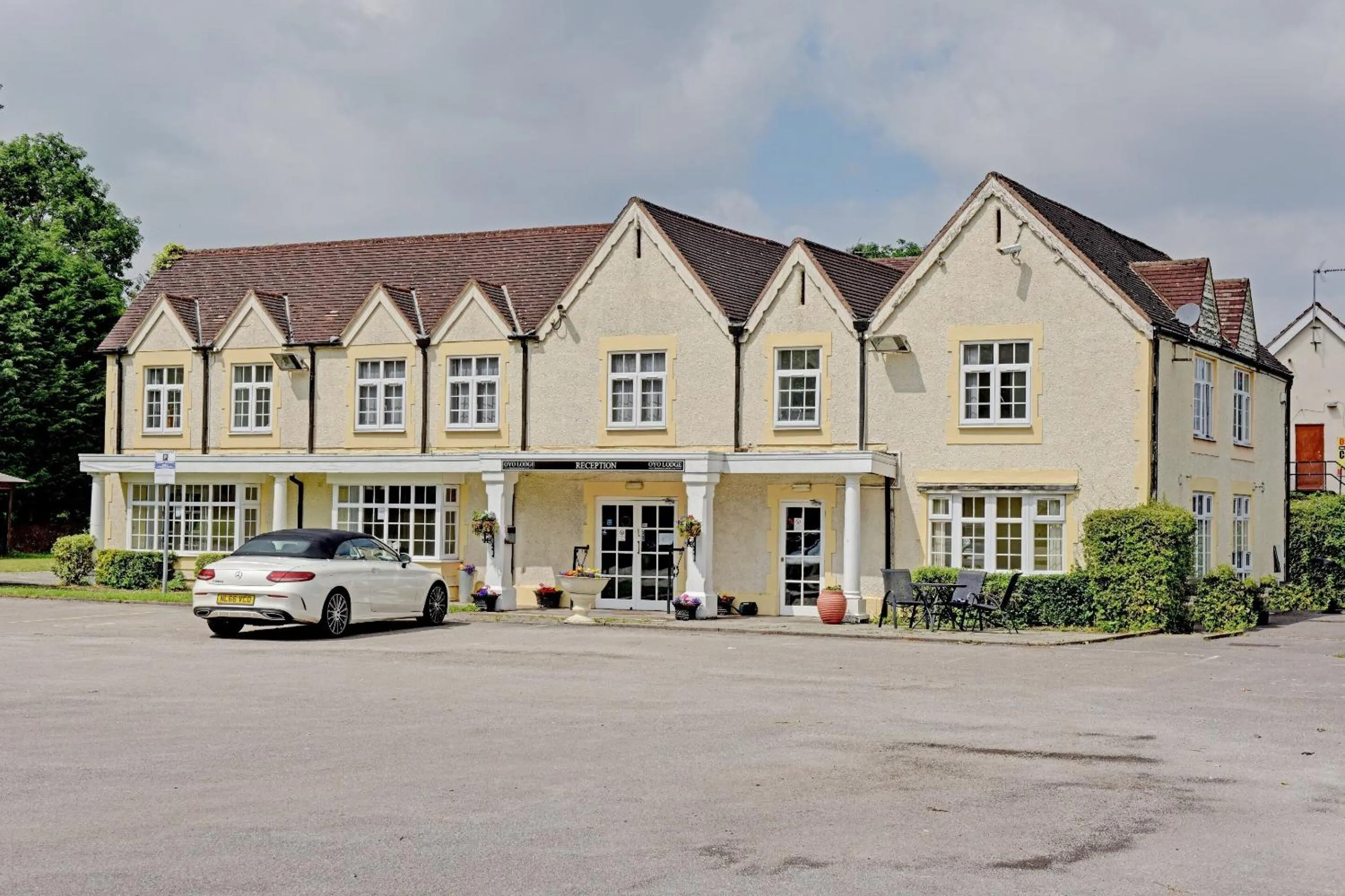 Facade/entrance in The Gables Hotel, Birmingham Airport
