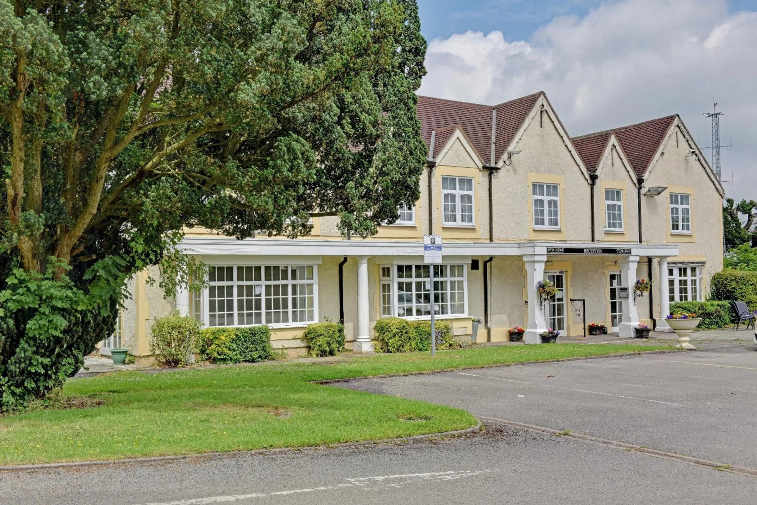 Facade/entrance in The Gables Hotel, Birmingham Airport