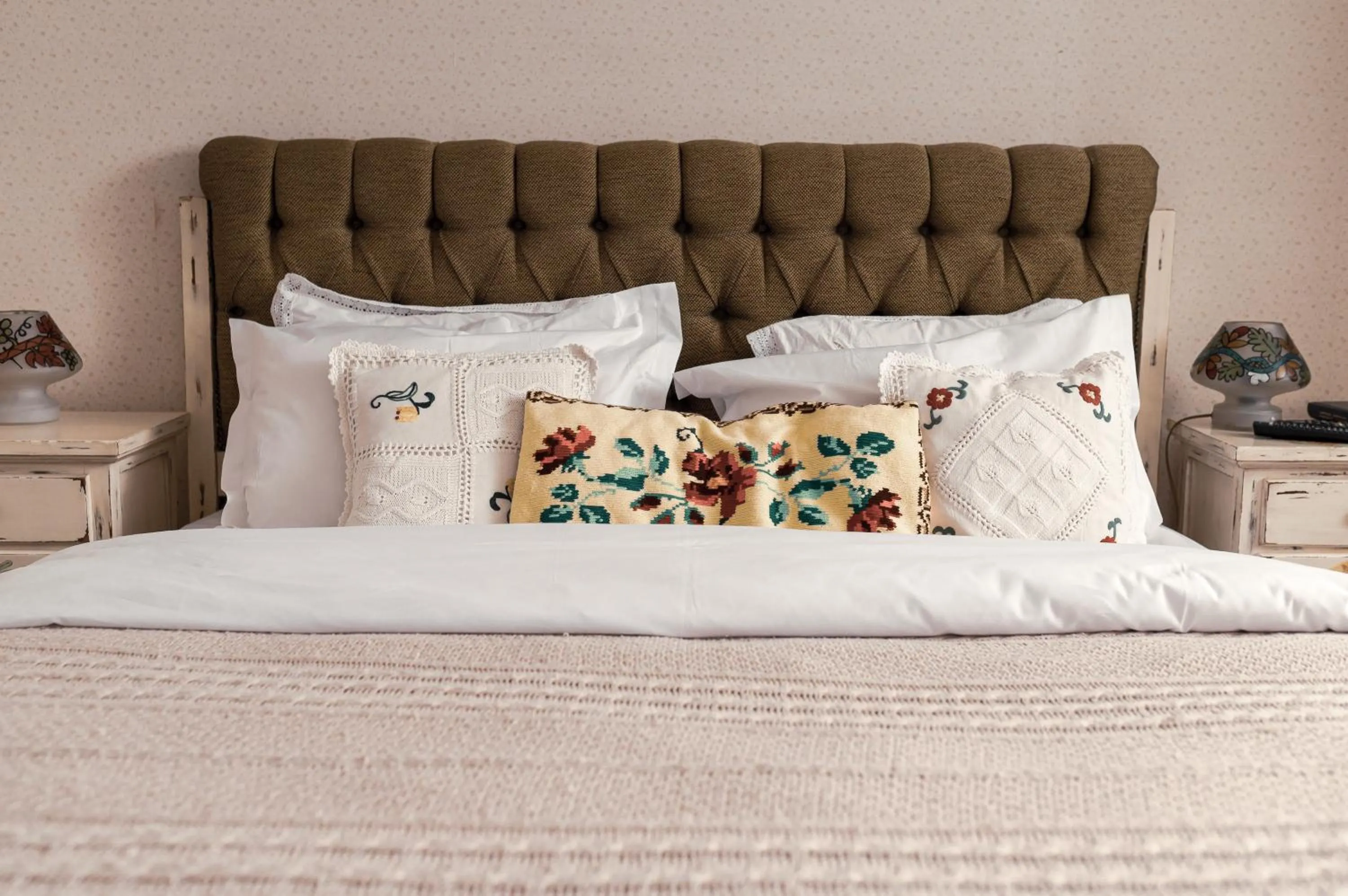 Bed in Hanul Ancutei