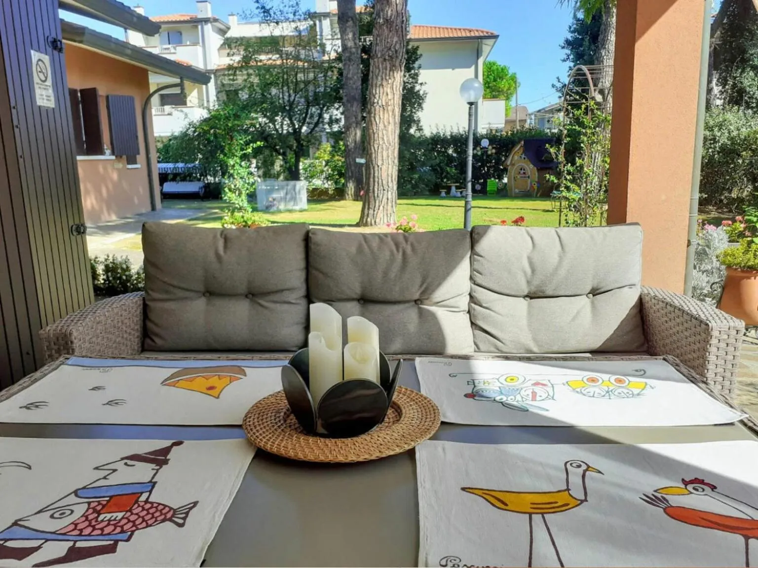 Garden in Villa Bruna