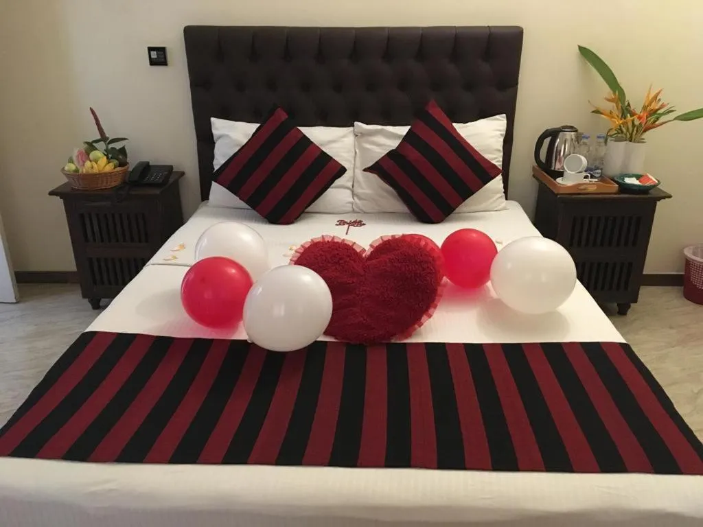 Bed in Forever City Hotel