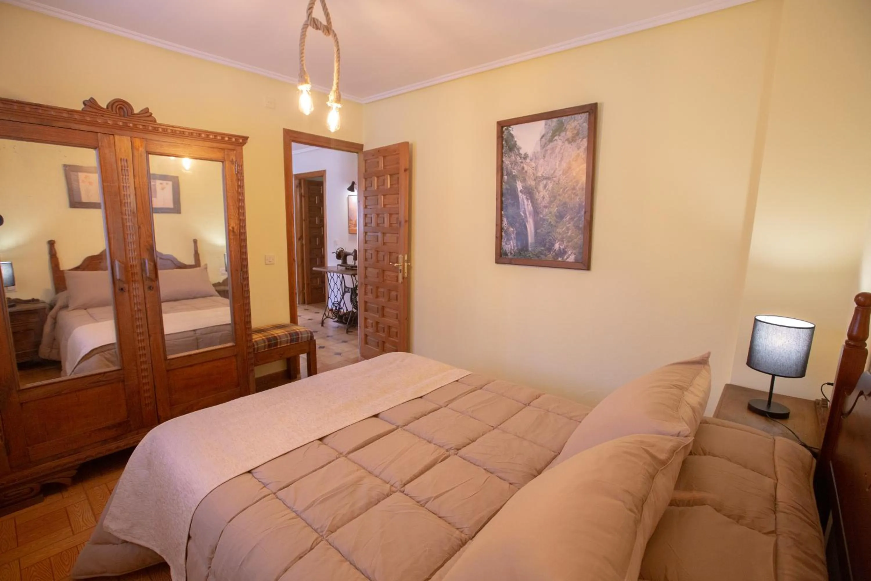 Bed in La Casona de Cardes