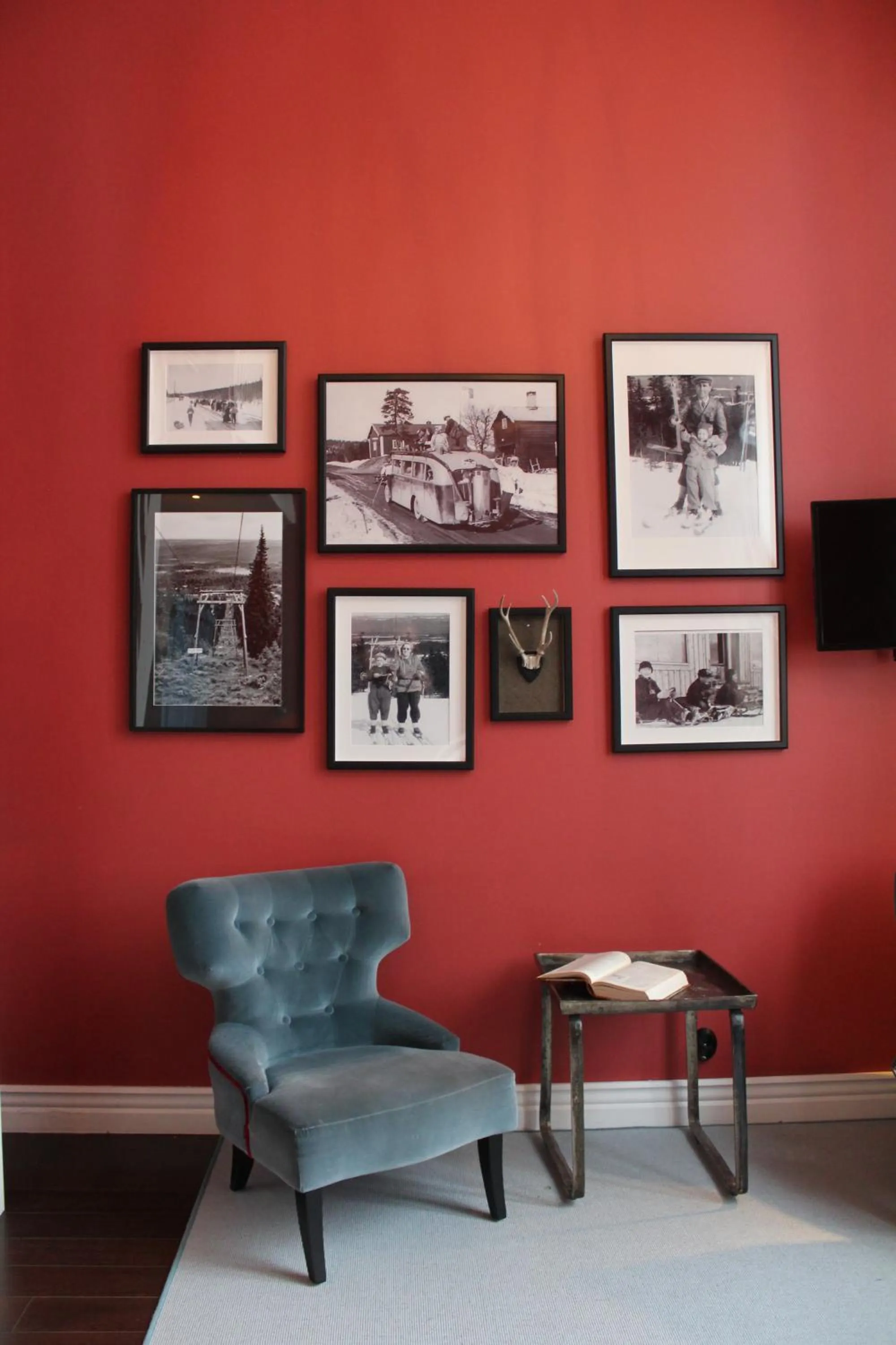 Seating area in Olarsgården Hotell