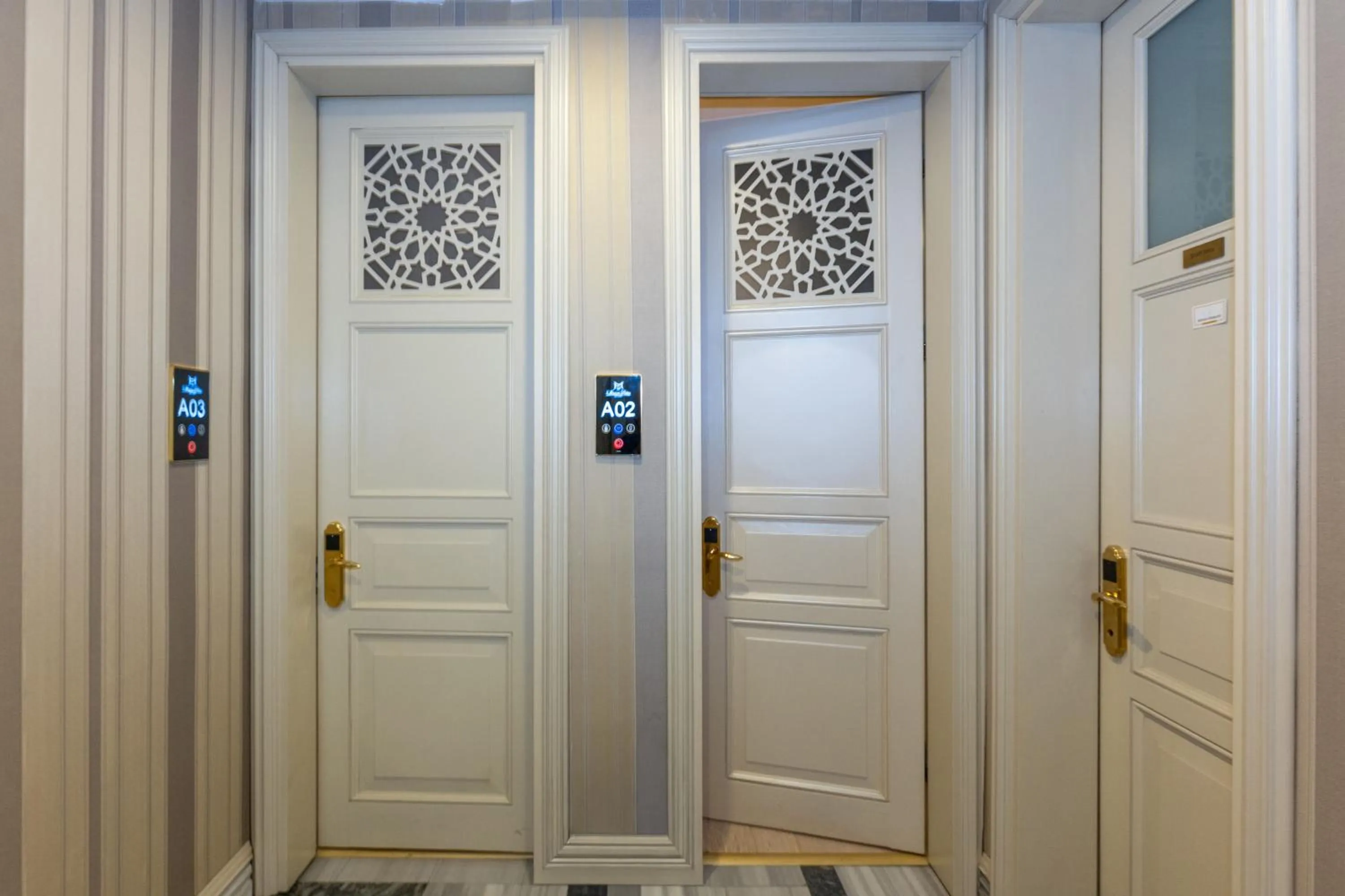 Decorative detail in Meserret Palace Hotel - Special Category