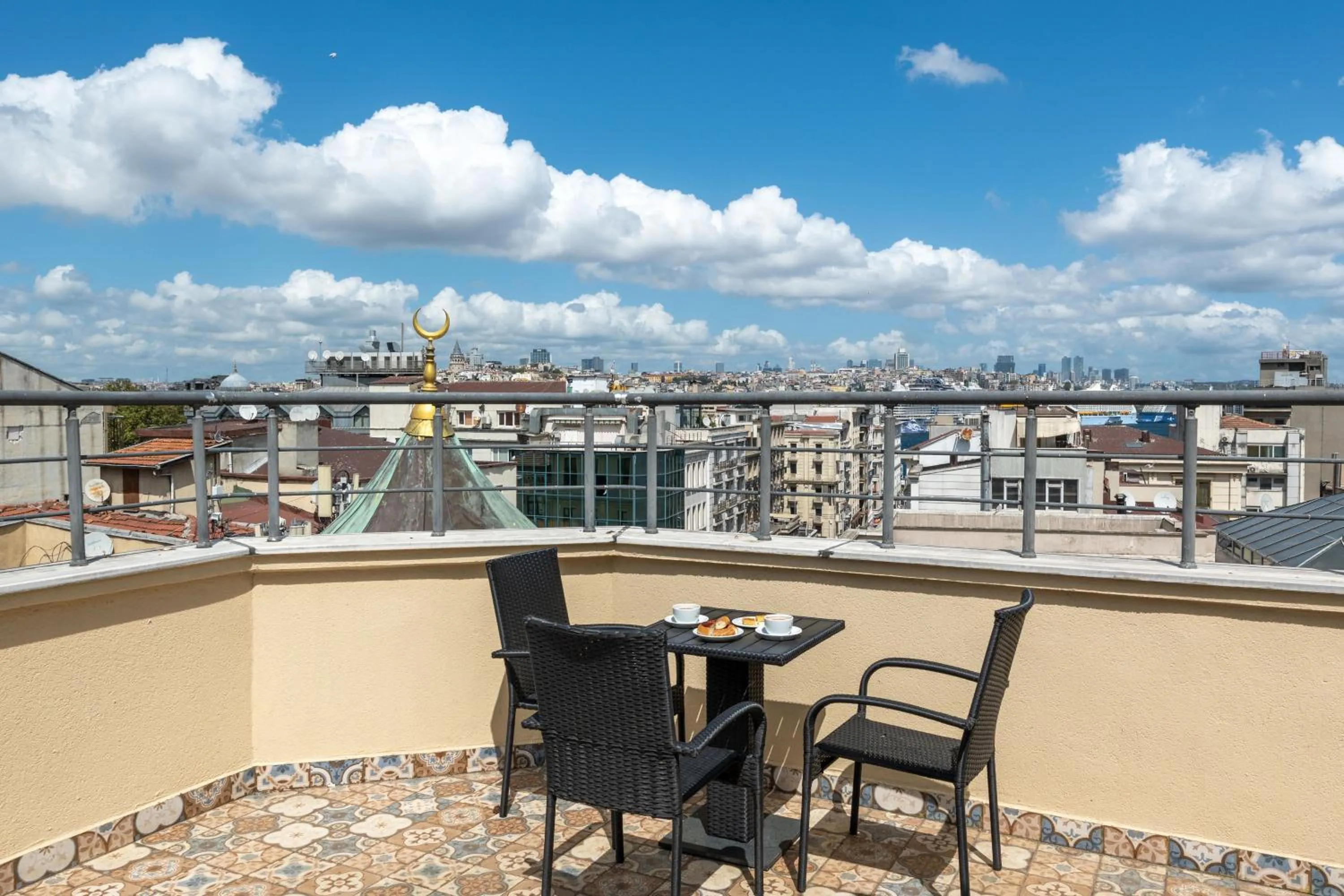 Balcony/Terrace in Meserret Palace Hotel - Special Category
