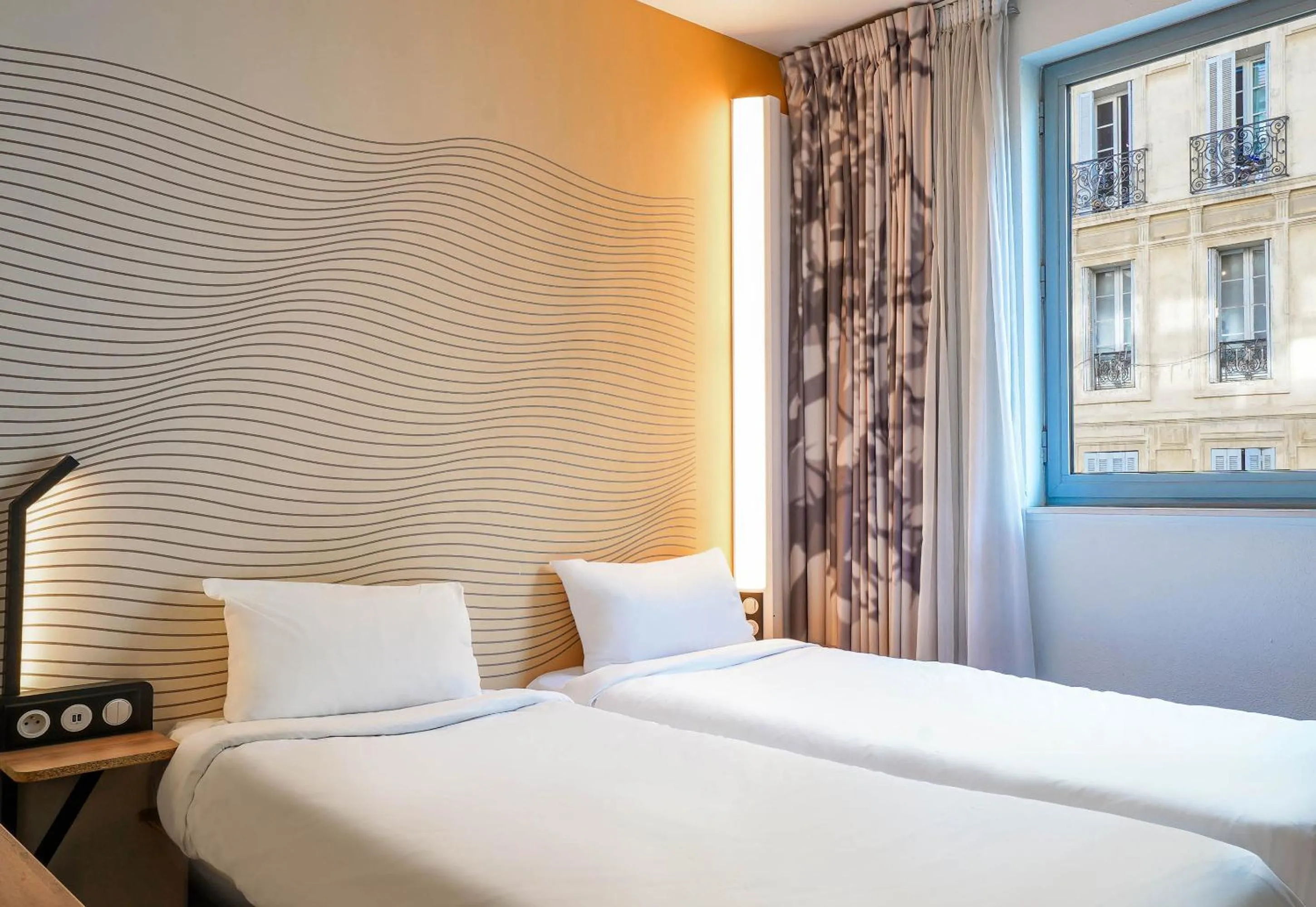 Bedroom, Bed in B&B HOTEL Marseille Centre La Joliette