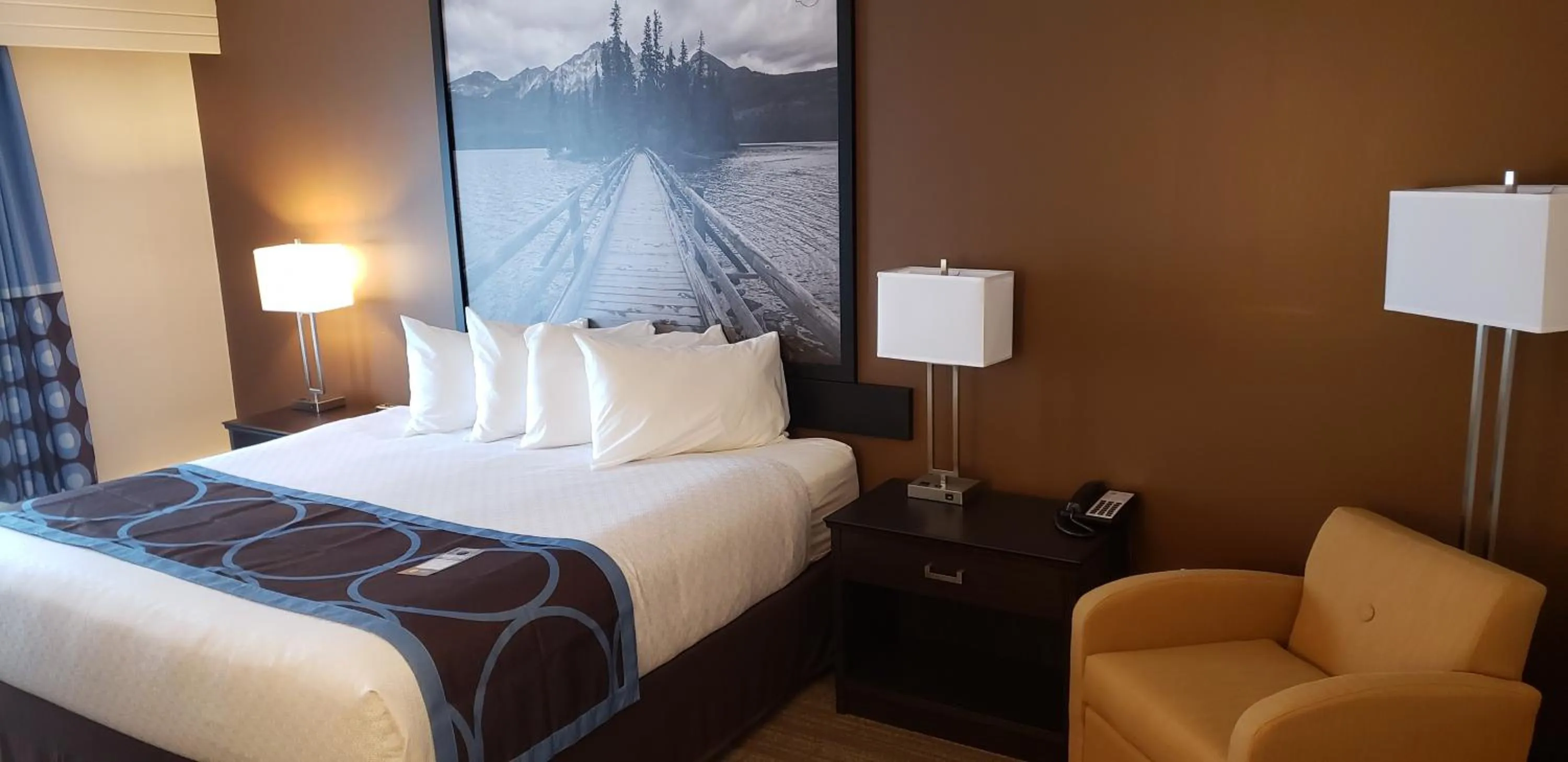 Bed in Super 8 by Wyndham Spruce Grove