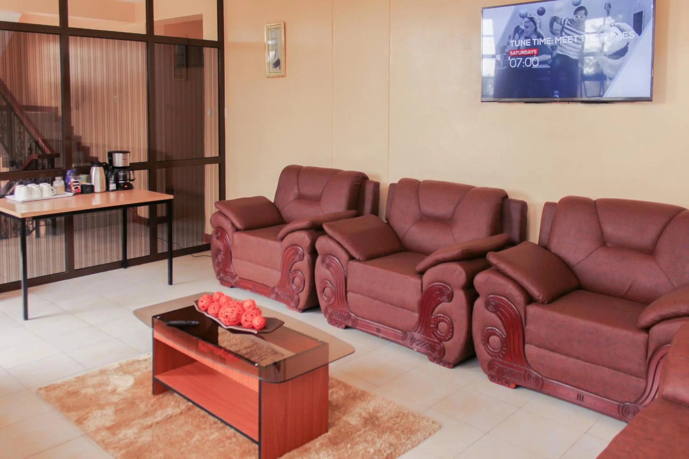 Communal lounge/ TV room in LIA Hotel & Training Centre