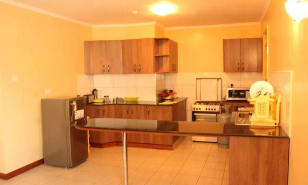 Kitchen or kitchenette in LIA Hotel & Training Centre