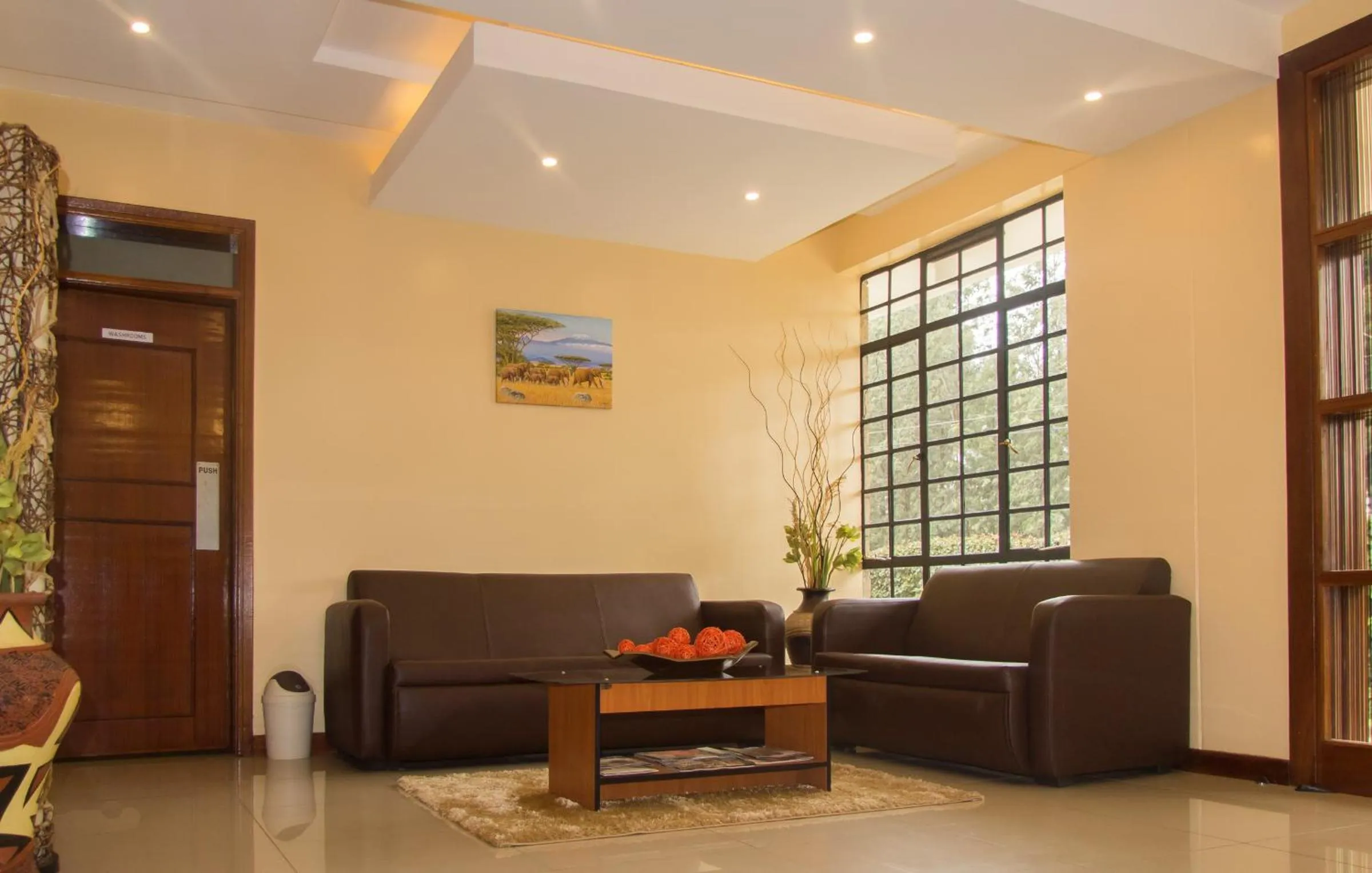 Facade/entrance in LIA Hotel & Training Centre