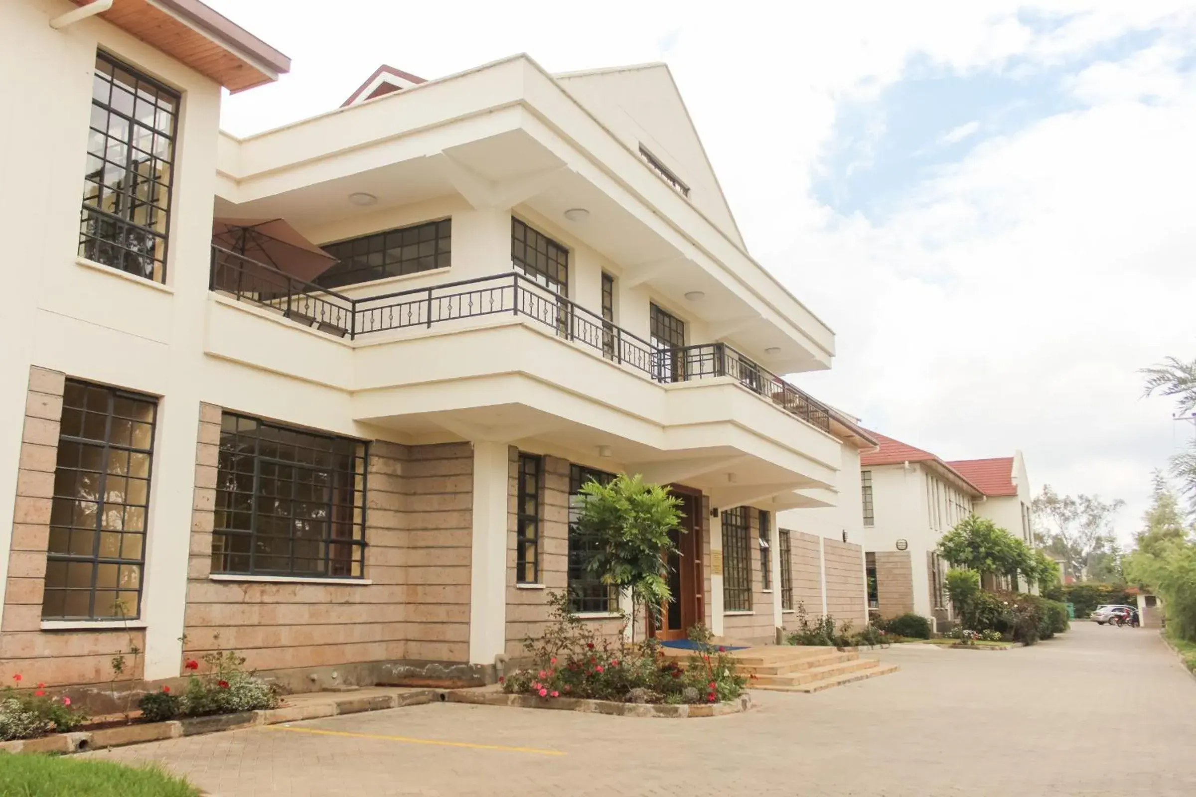 Facade/entrance in LIA Hotel & Training Centre Facade/entrance in LIA Hotel & Training Centre