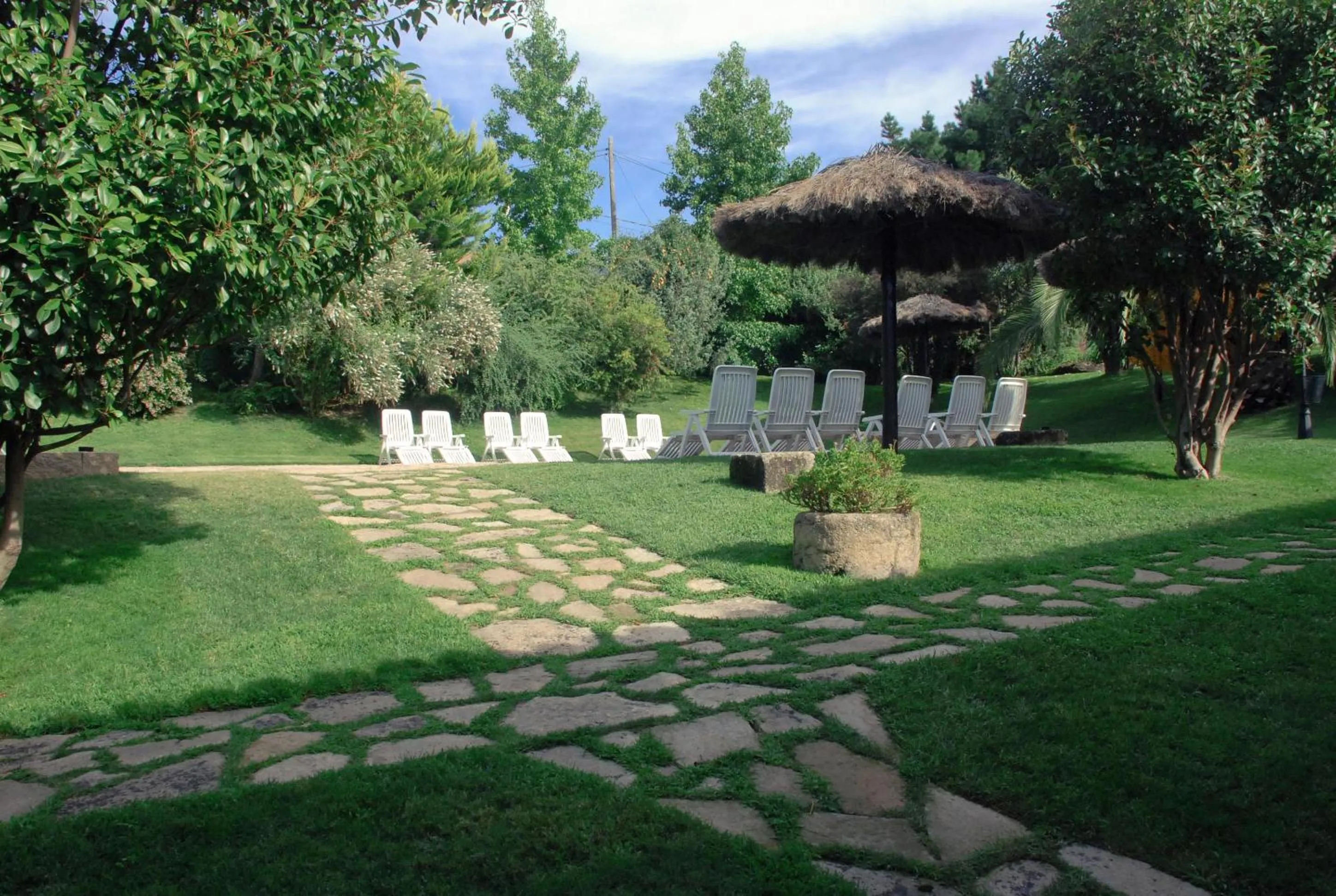 Garden in Apartamentos El Calambuco