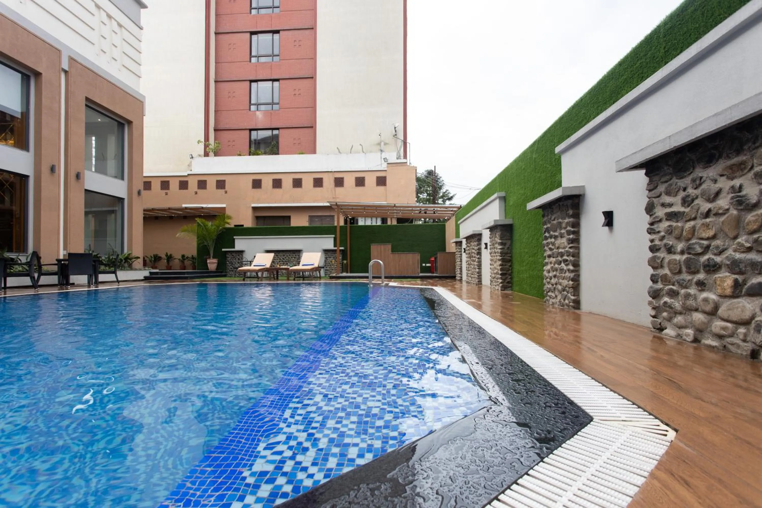 Swimming pool in Grand Hotel Kathmandu