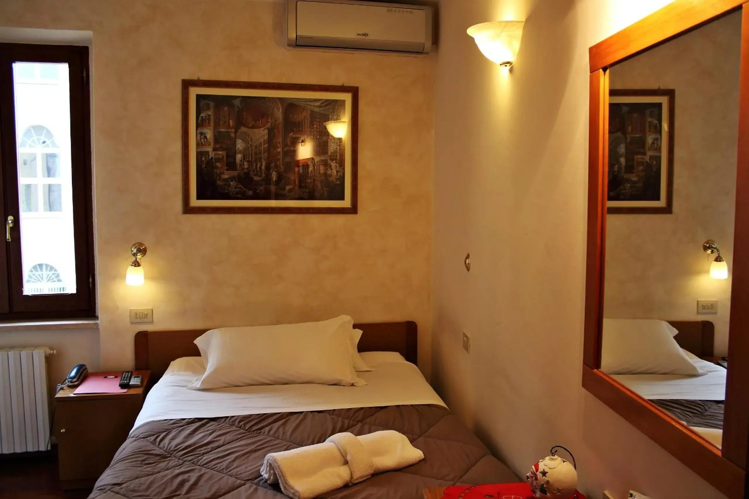 Bed, Room Photo in Primavera Mini Hotel