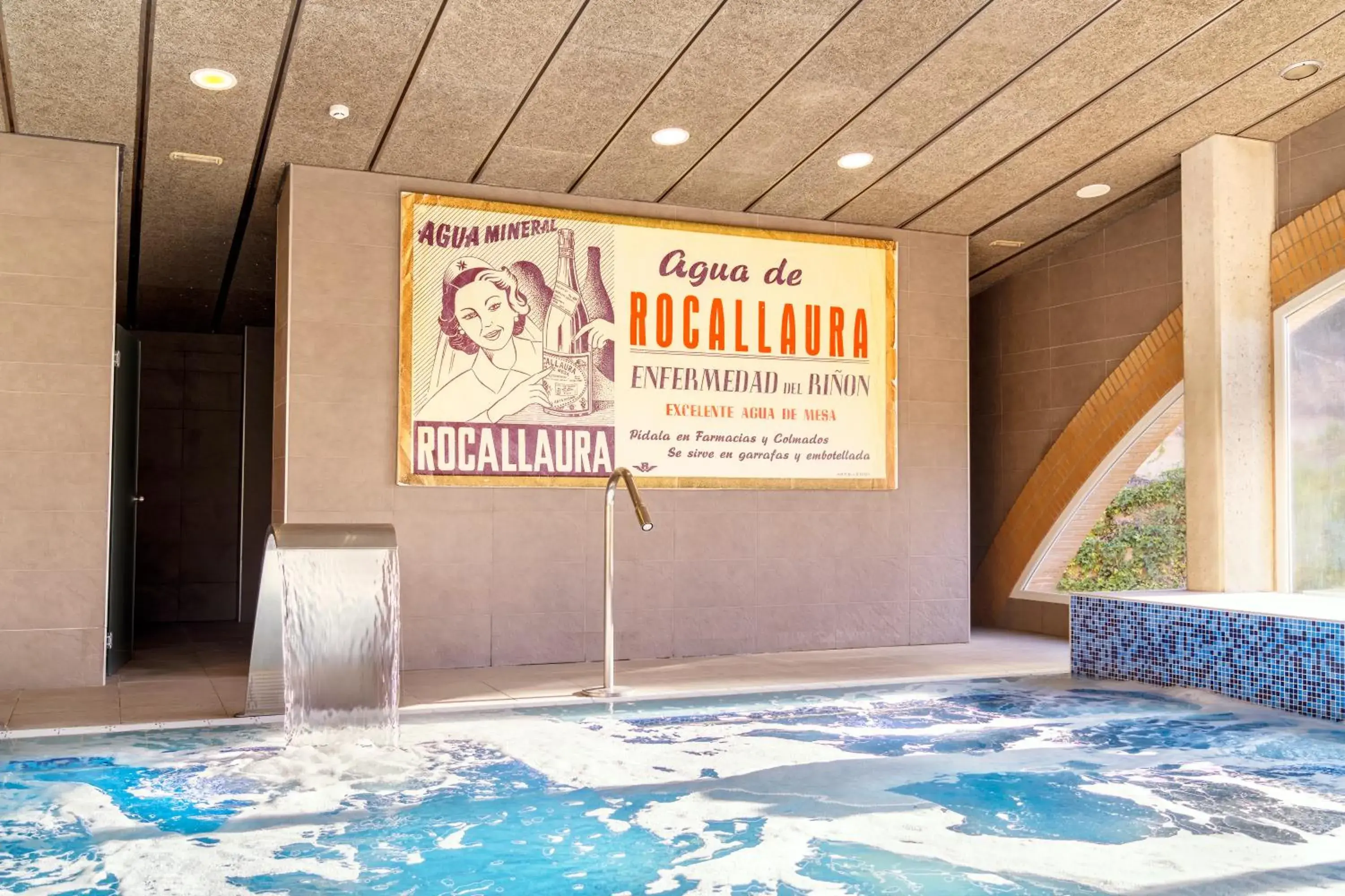 Pool view in Iberik Rocallaura Balneari Pool view in Iberik Rocallaura Balneari