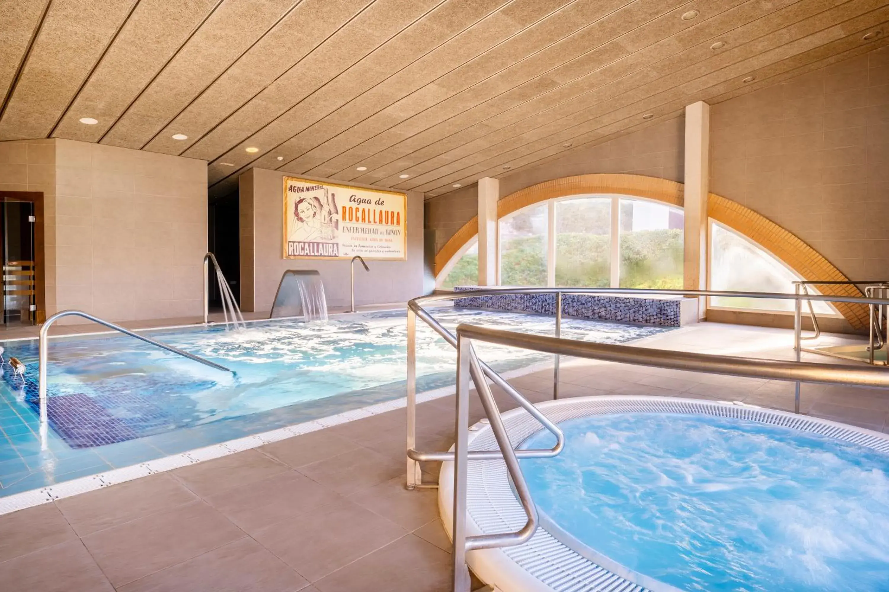 Pool view in Iberik Rocallaura Balneari Pool view in Iberik Rocallaura Balneari