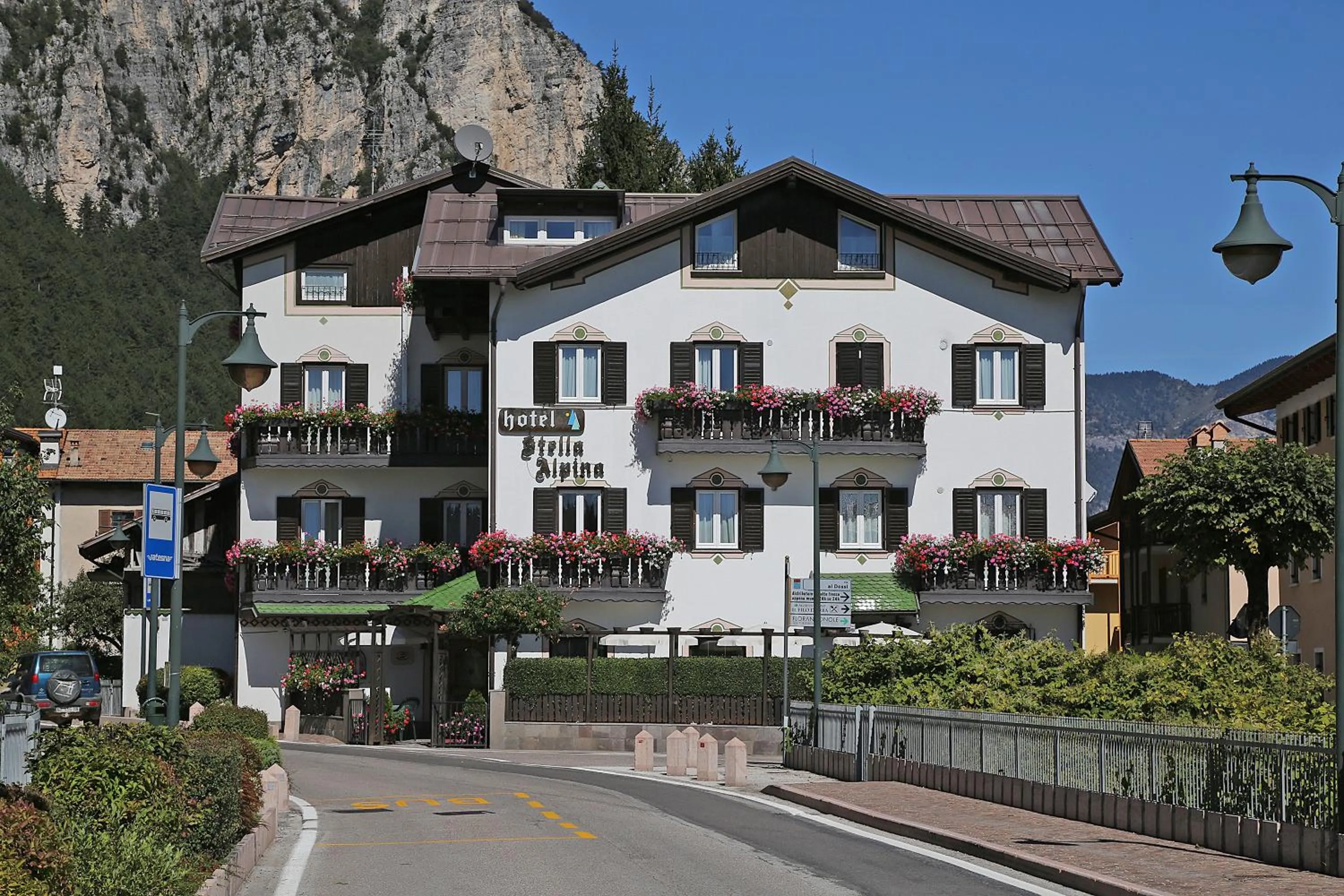 Facade/entrance in Hotel Stella Alpina