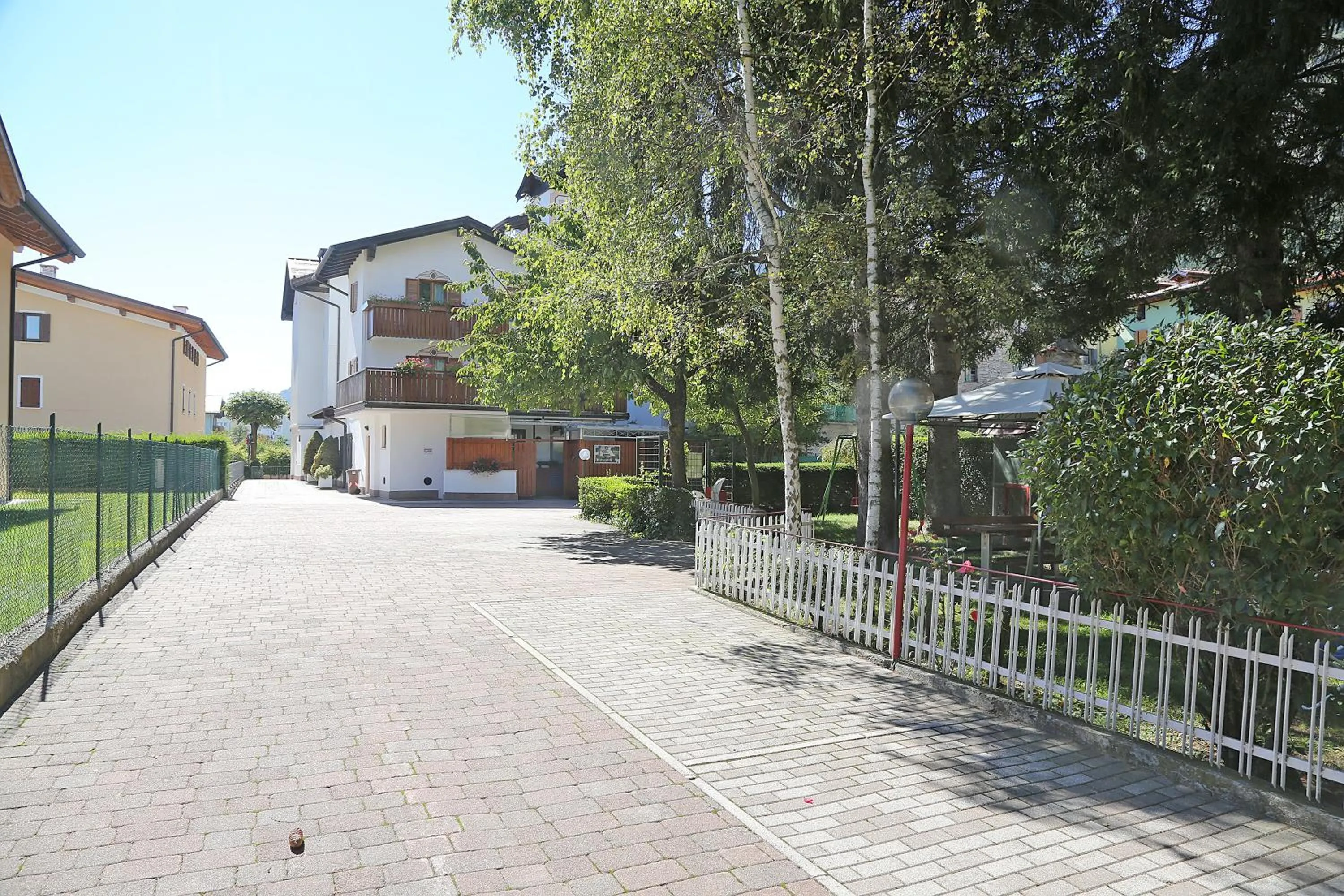 Garden in Hotel Stella Alpina