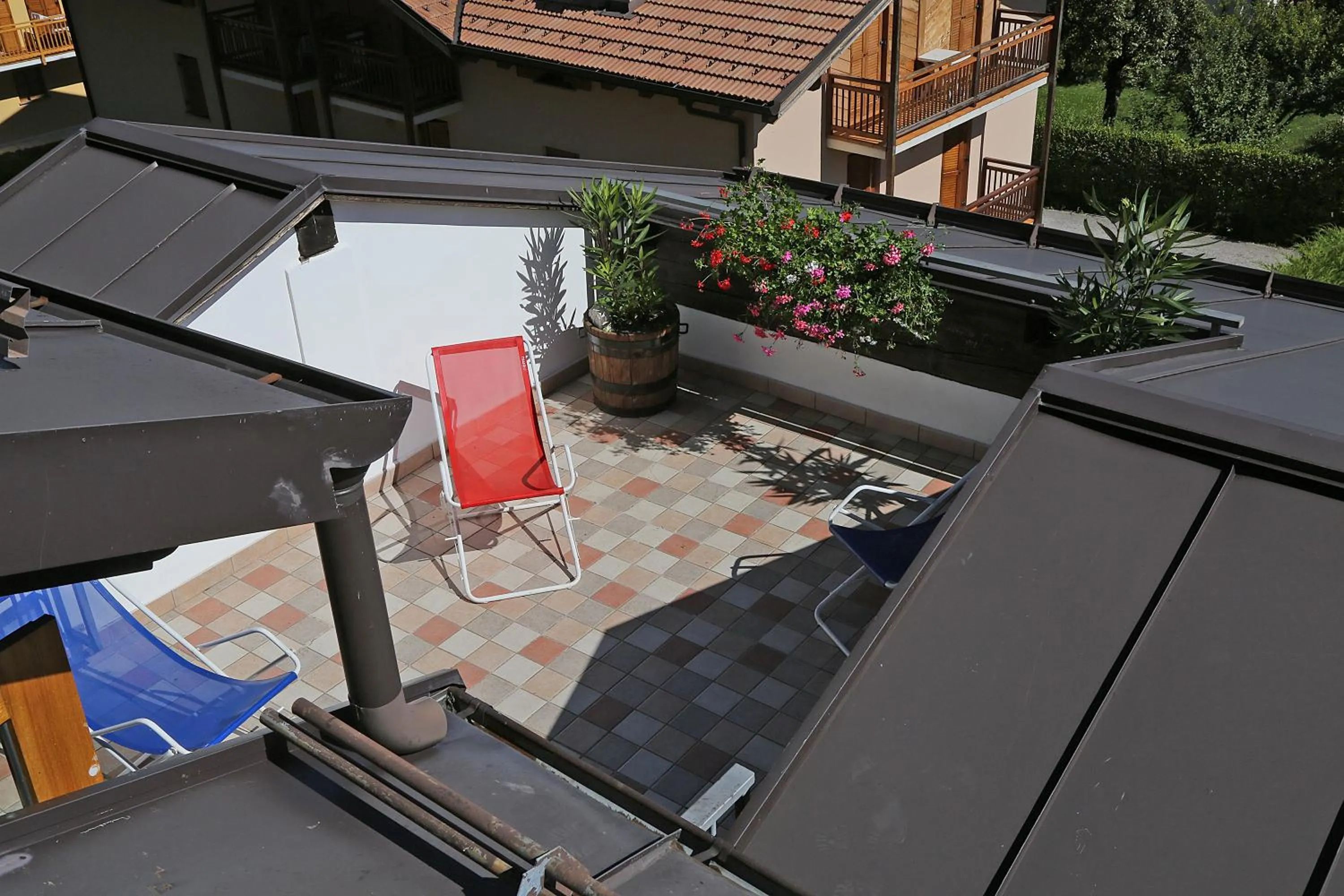 Solarium in Hotel Stella Alpina