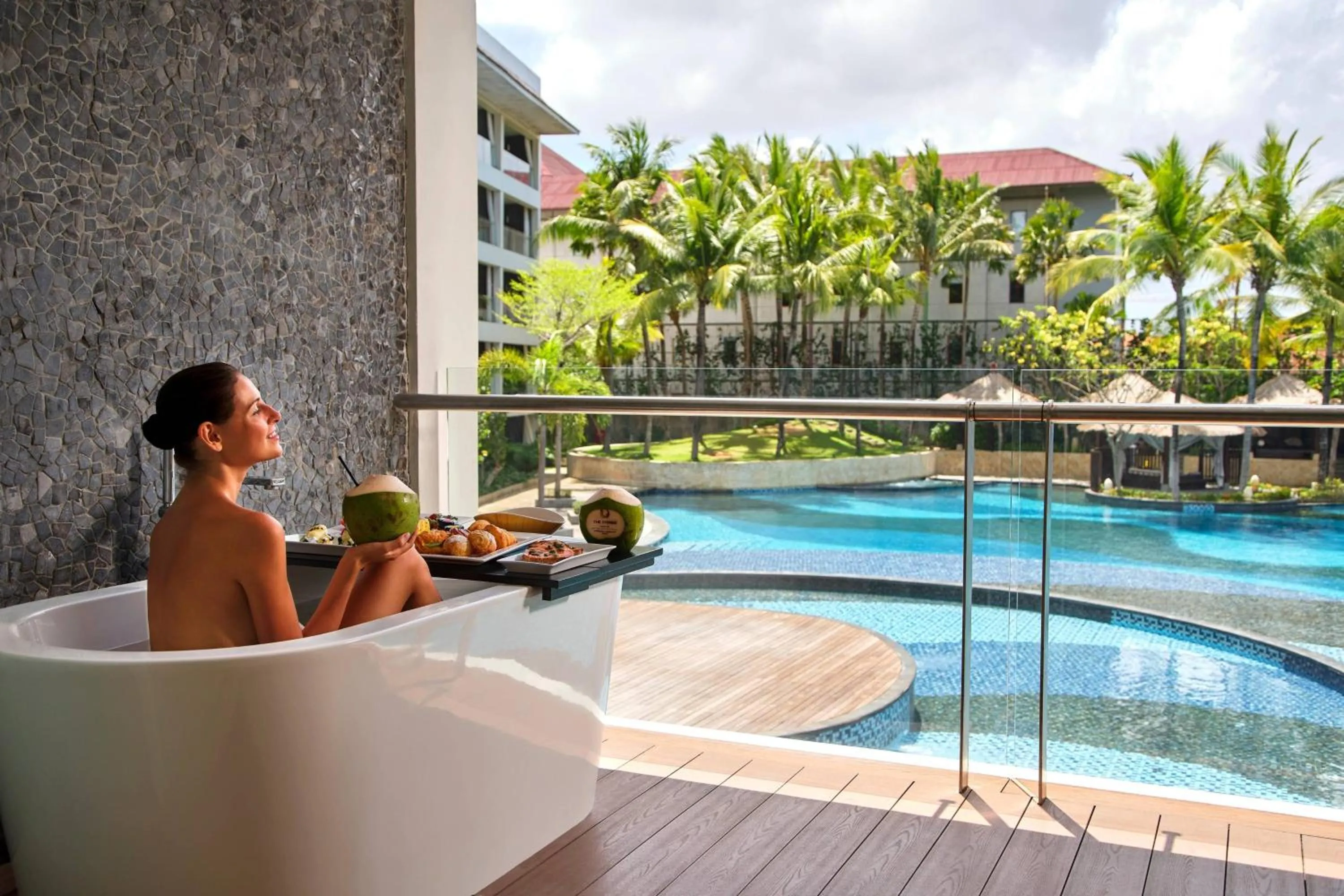 Breakfast in The Stones Hotel - Legian Bali