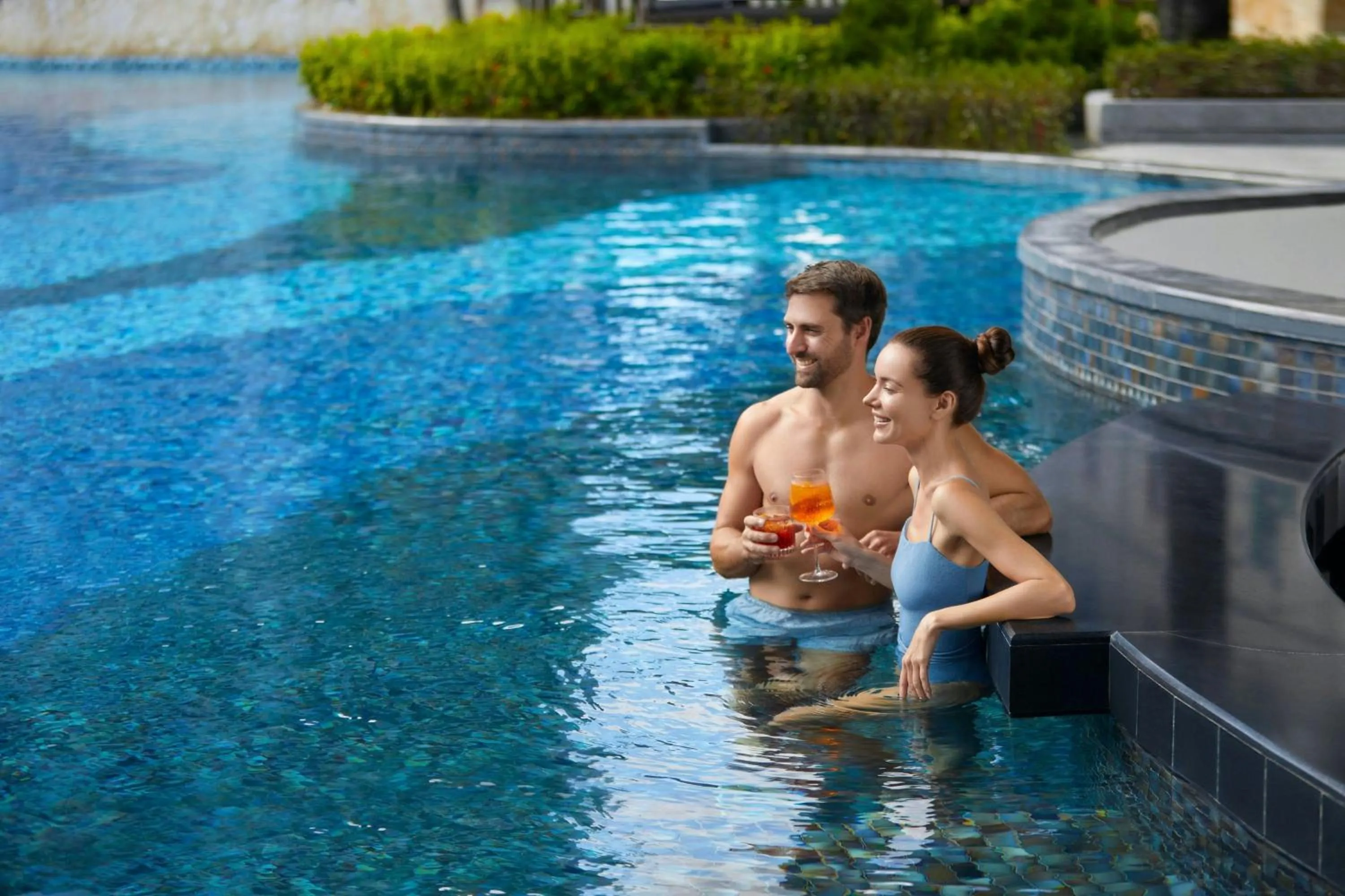 Swimming pool in The Stones Hotel - Legian Bali