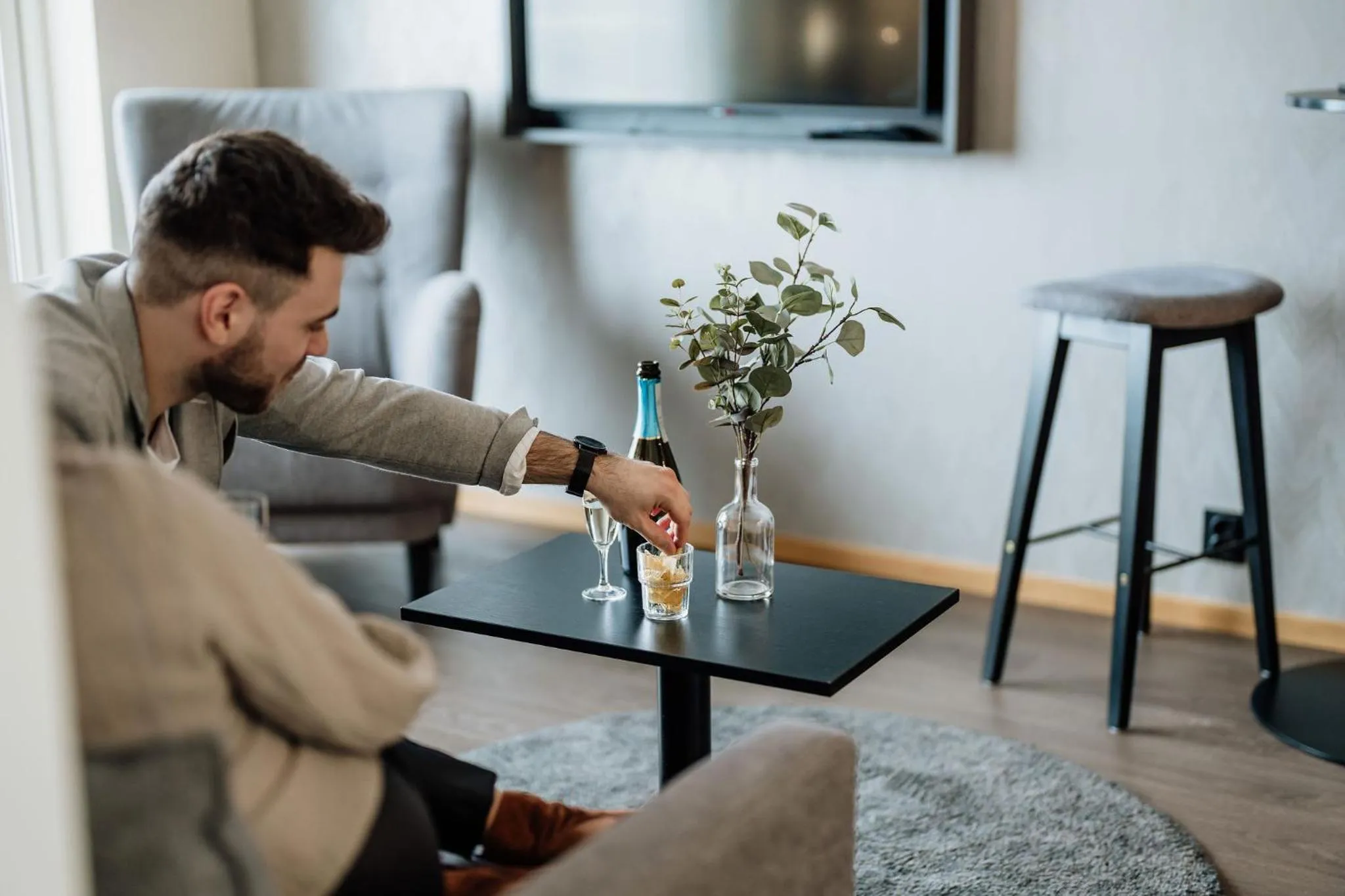 Living room in Bohusgården Hotell & Konferens