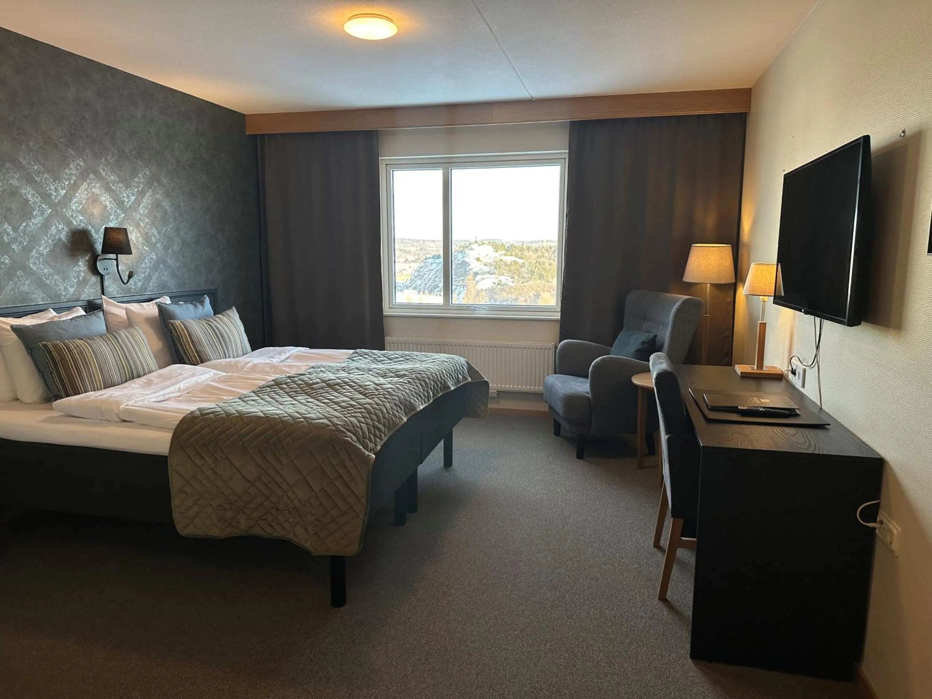 Property building, Bed in Bohusgården Hotell & Konferens