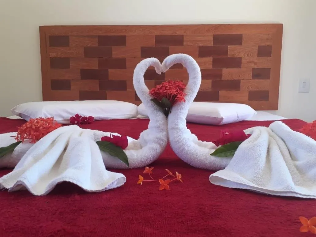 Bed in Pousada Villa Dos Sonhos