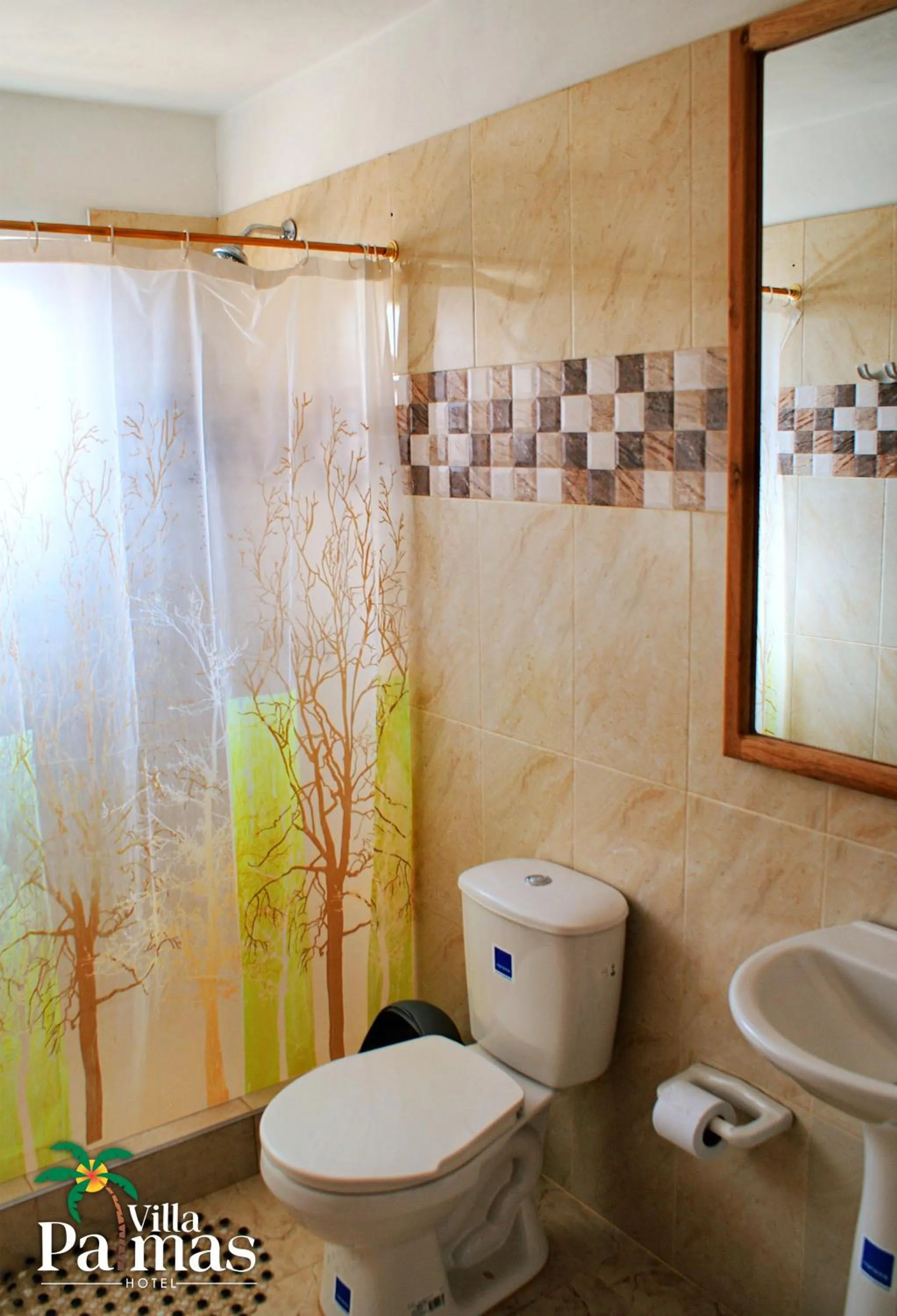 Bathroom in Hotel Villa Palmas