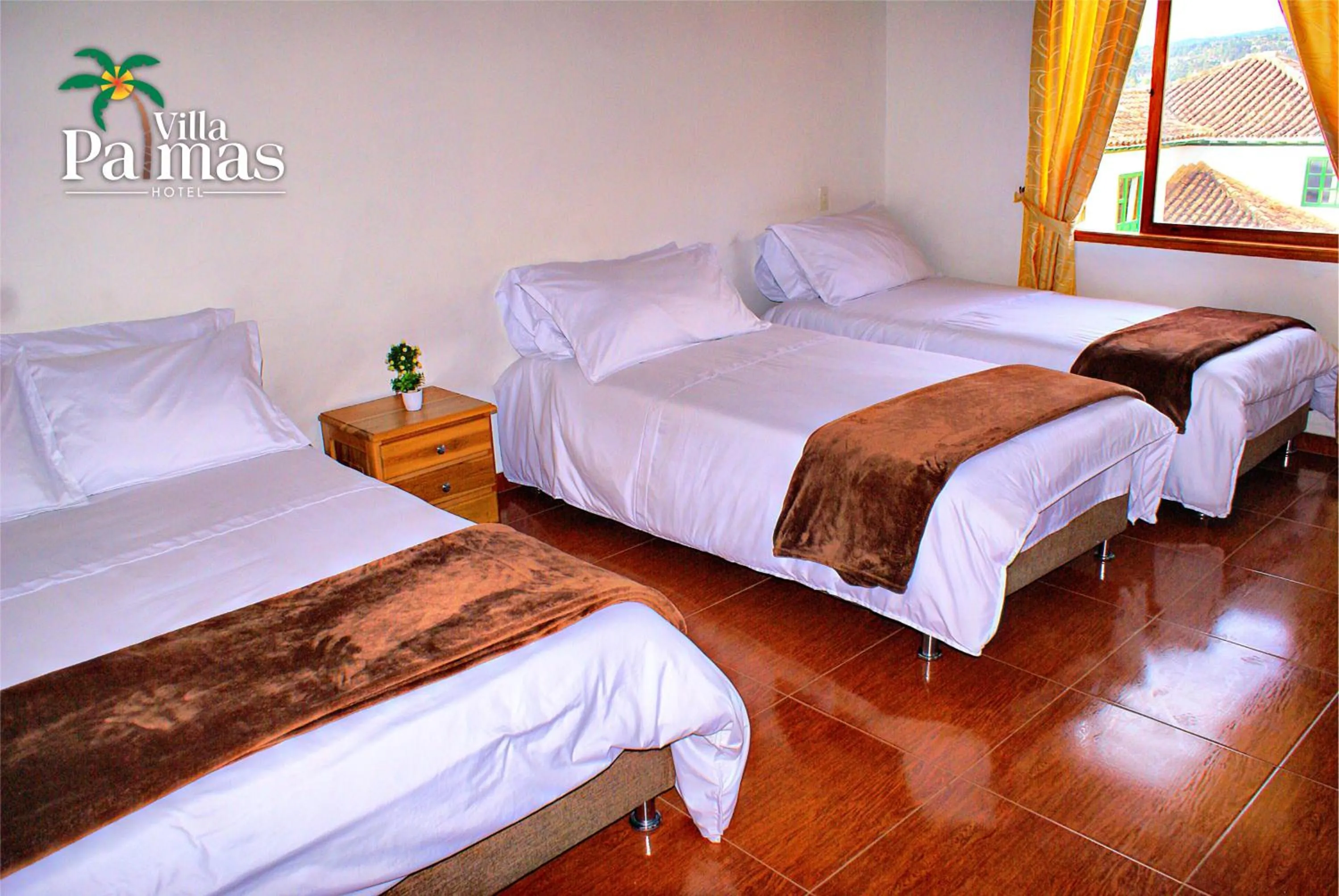 Bedroom, Bed in Hotel Villa Palmas