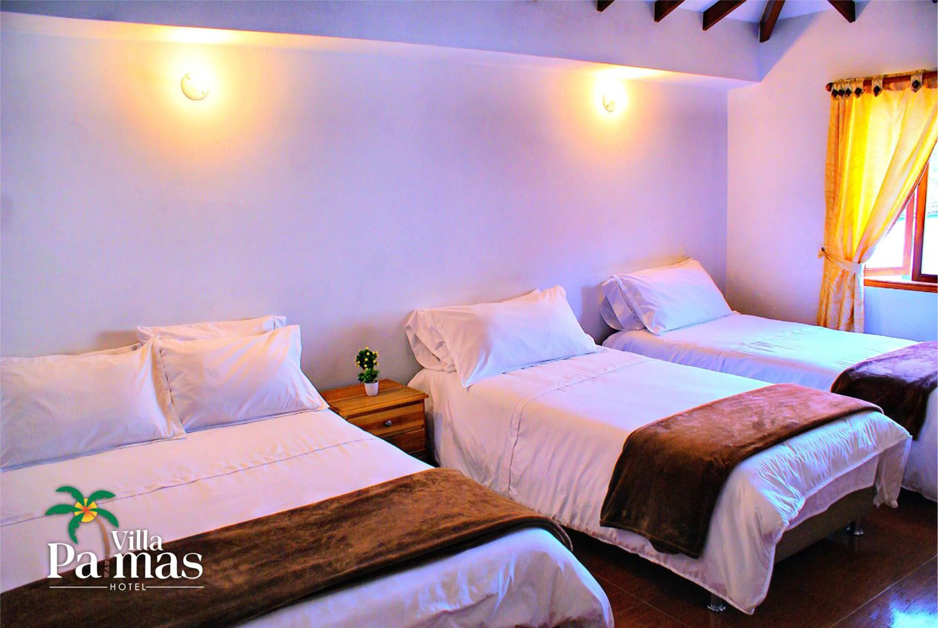 Bedroom, Bed in Hotel Villa Palmas