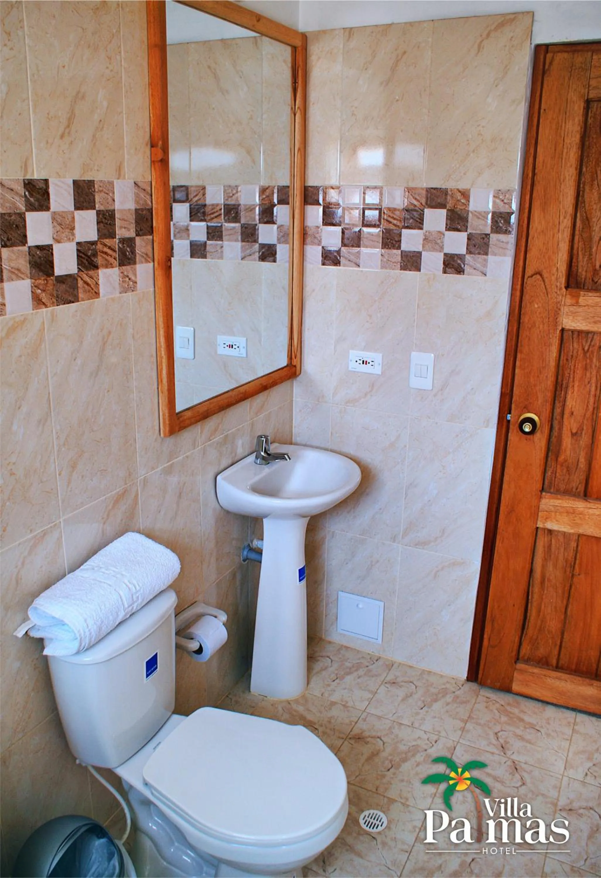 Bathroom in Hotel Villa Palmas