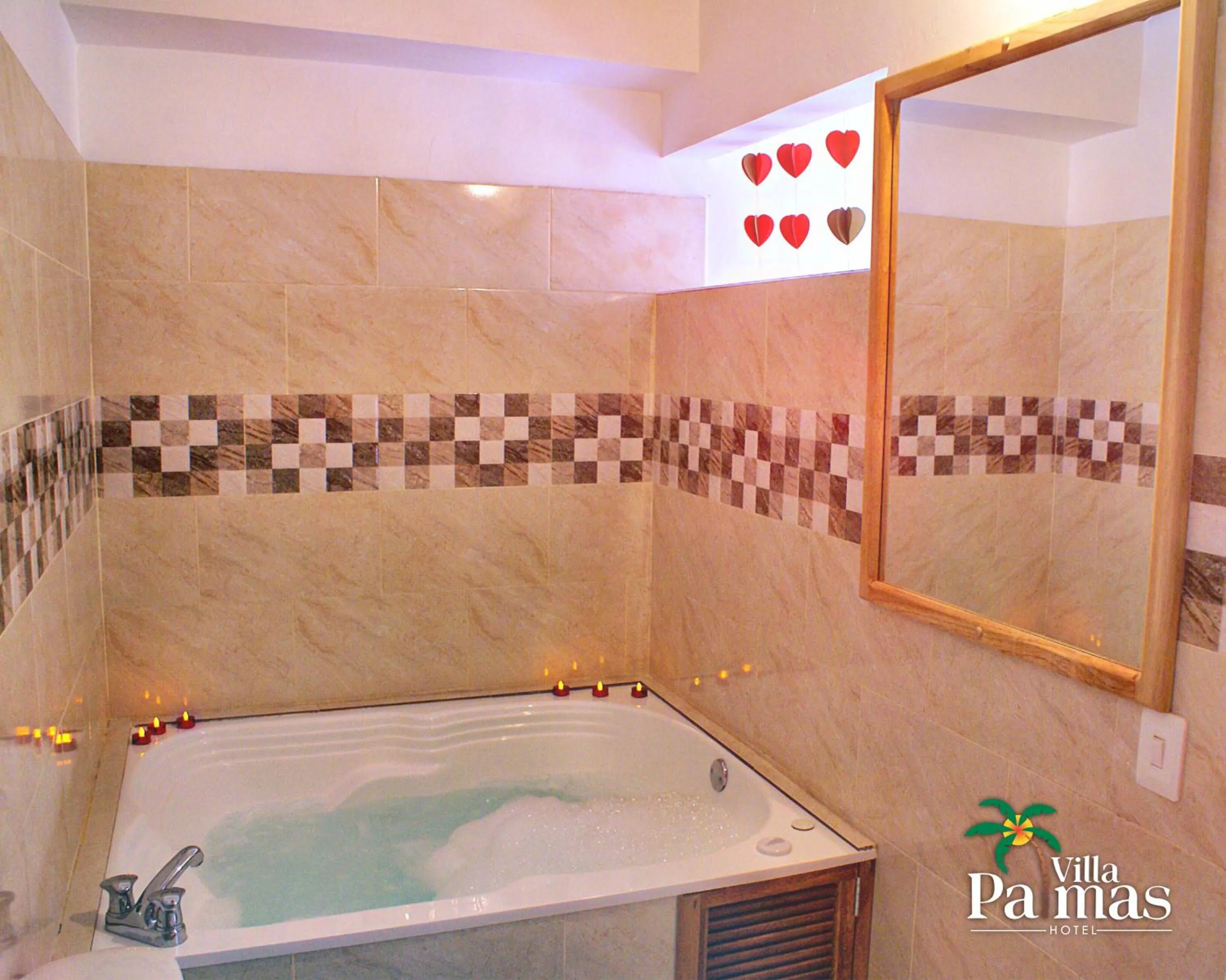 Bath in Hotel Villa Palmas