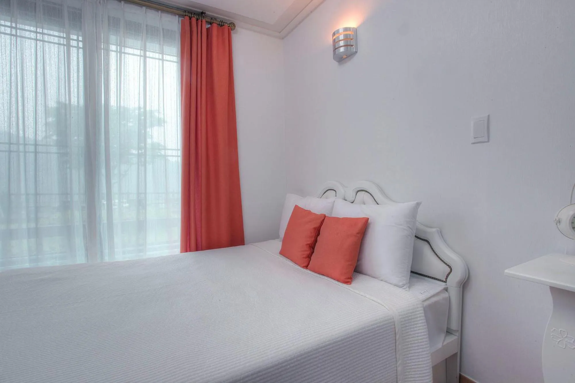 Bedroom, Bed in Forest of Color Pension