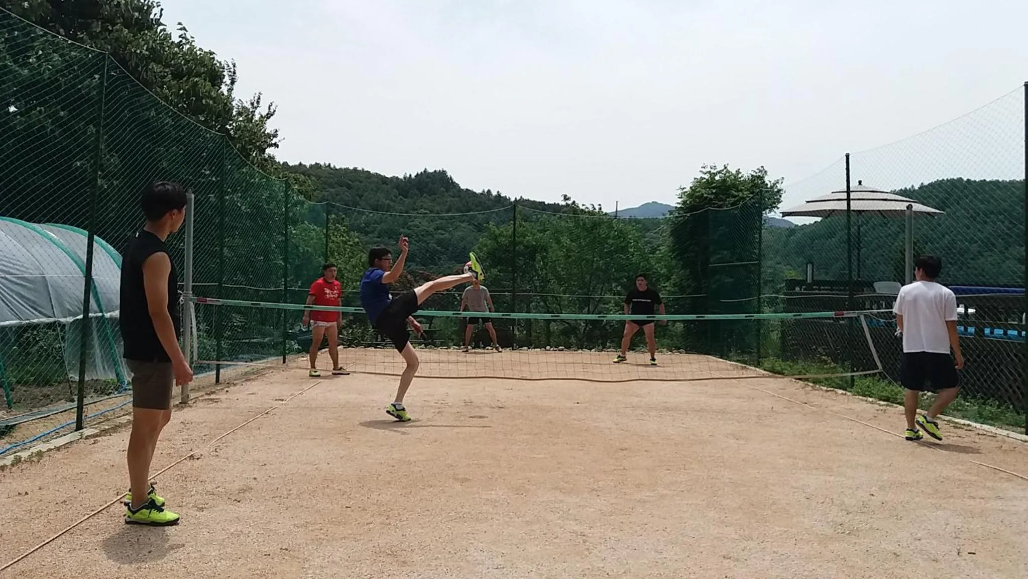 Sports in Forest of Color Pension