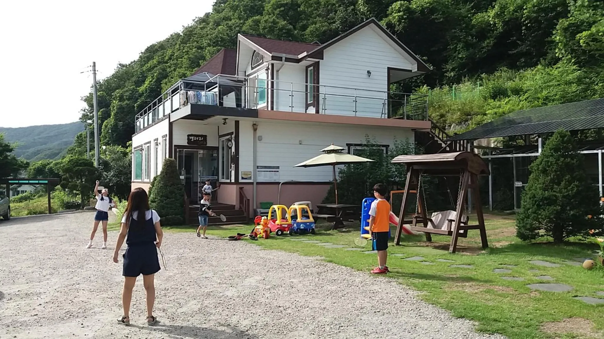Garden in Forest of Color Pension