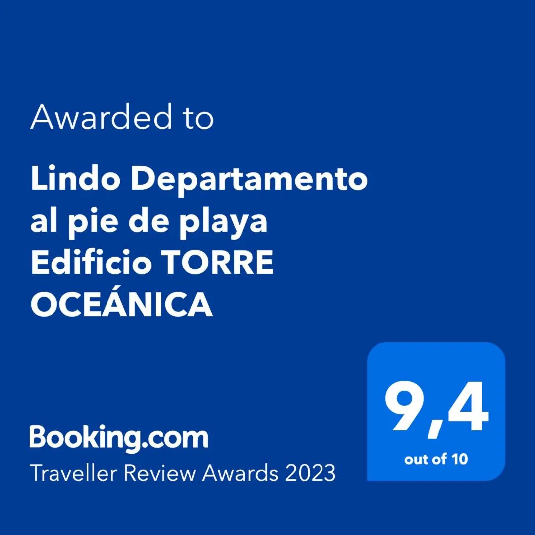 Lindo Departamento al pie de playa Edificio TORRE OCEÁNICA