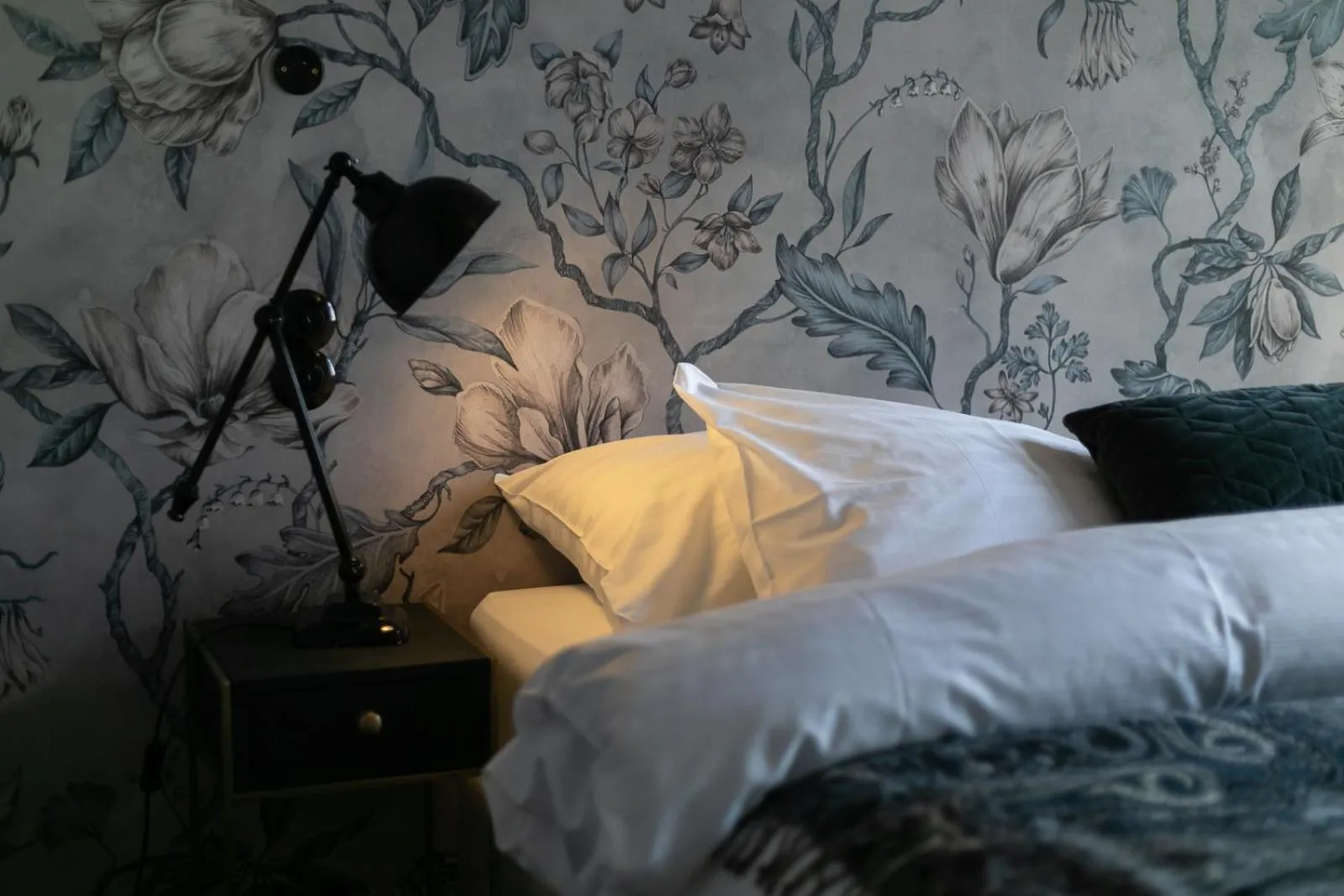 Bed in Hotel Siglunes