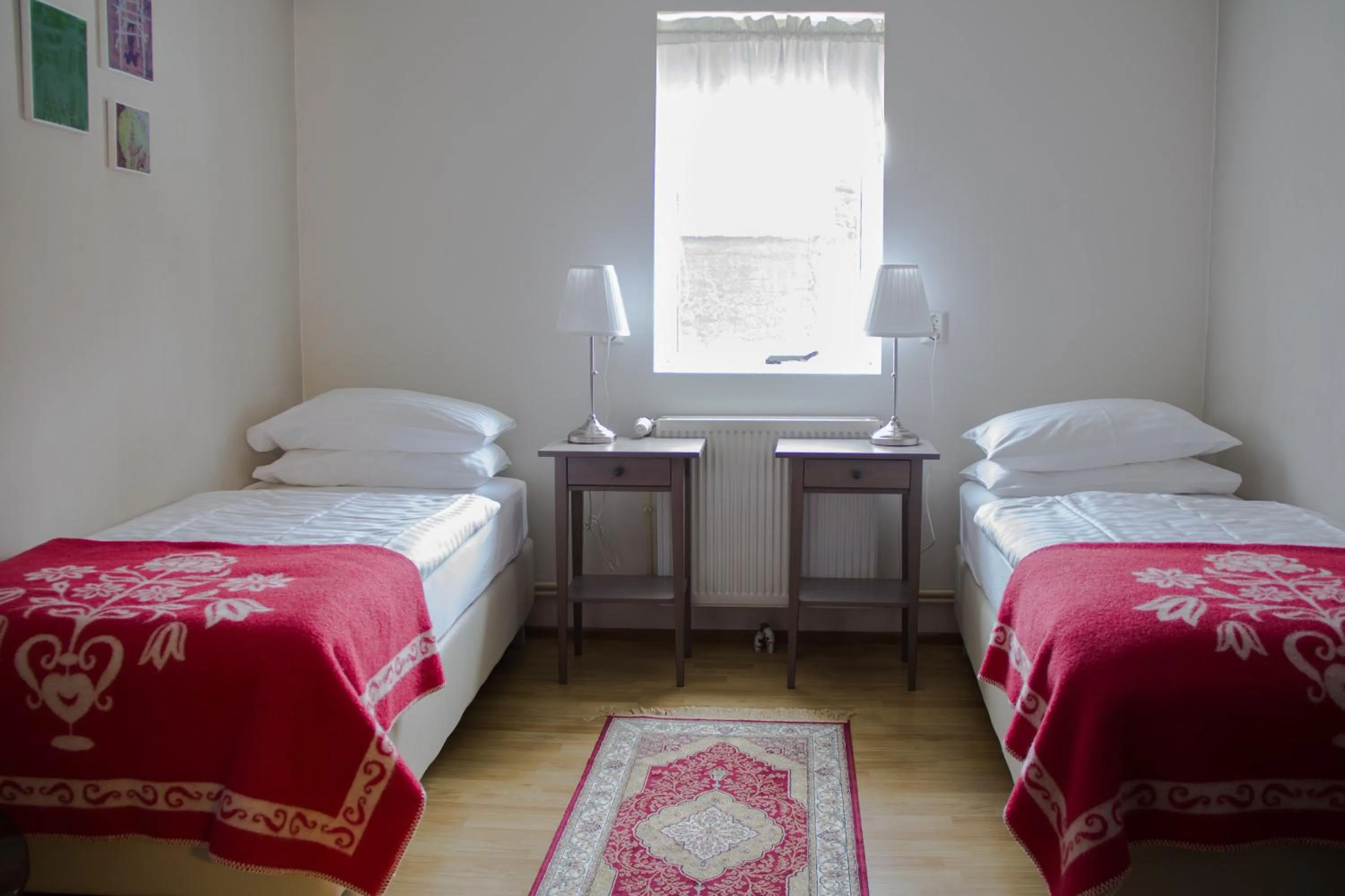 Bed in Hotel Siglunes