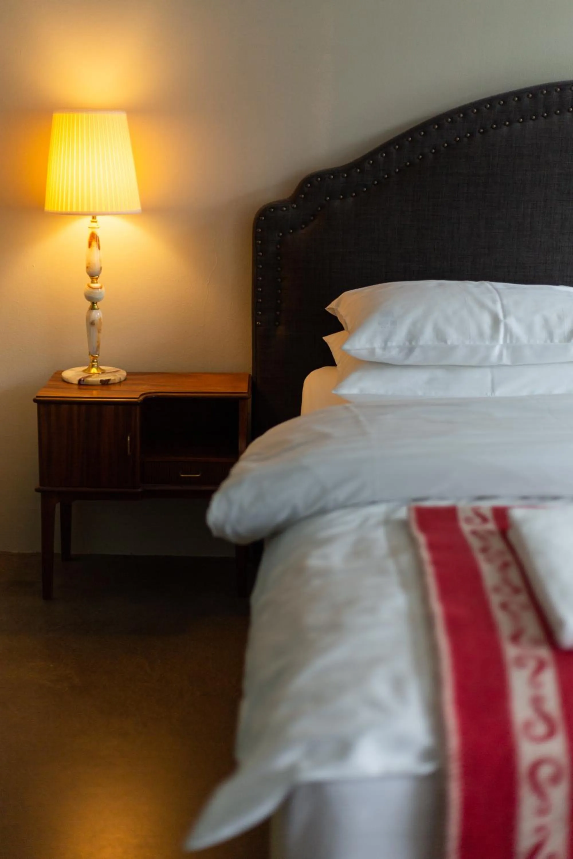 Bed in Hotel Siglunes