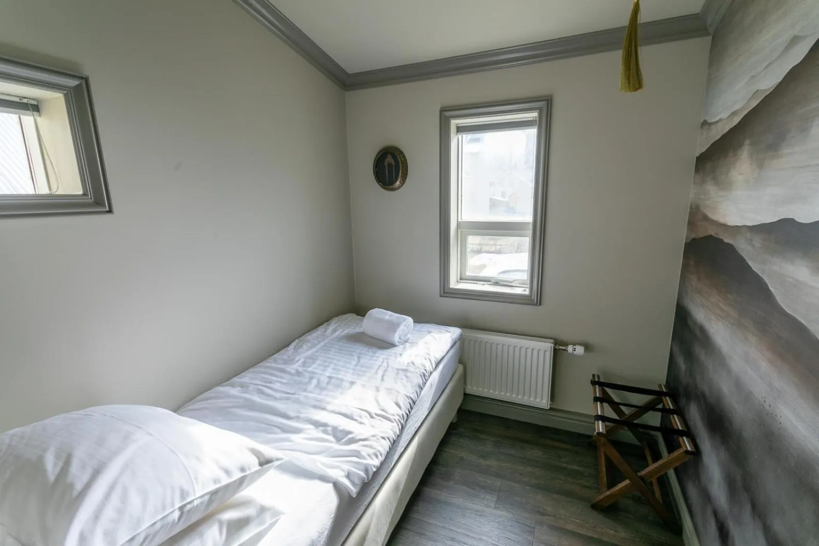 Bed in Hotel Siglunes