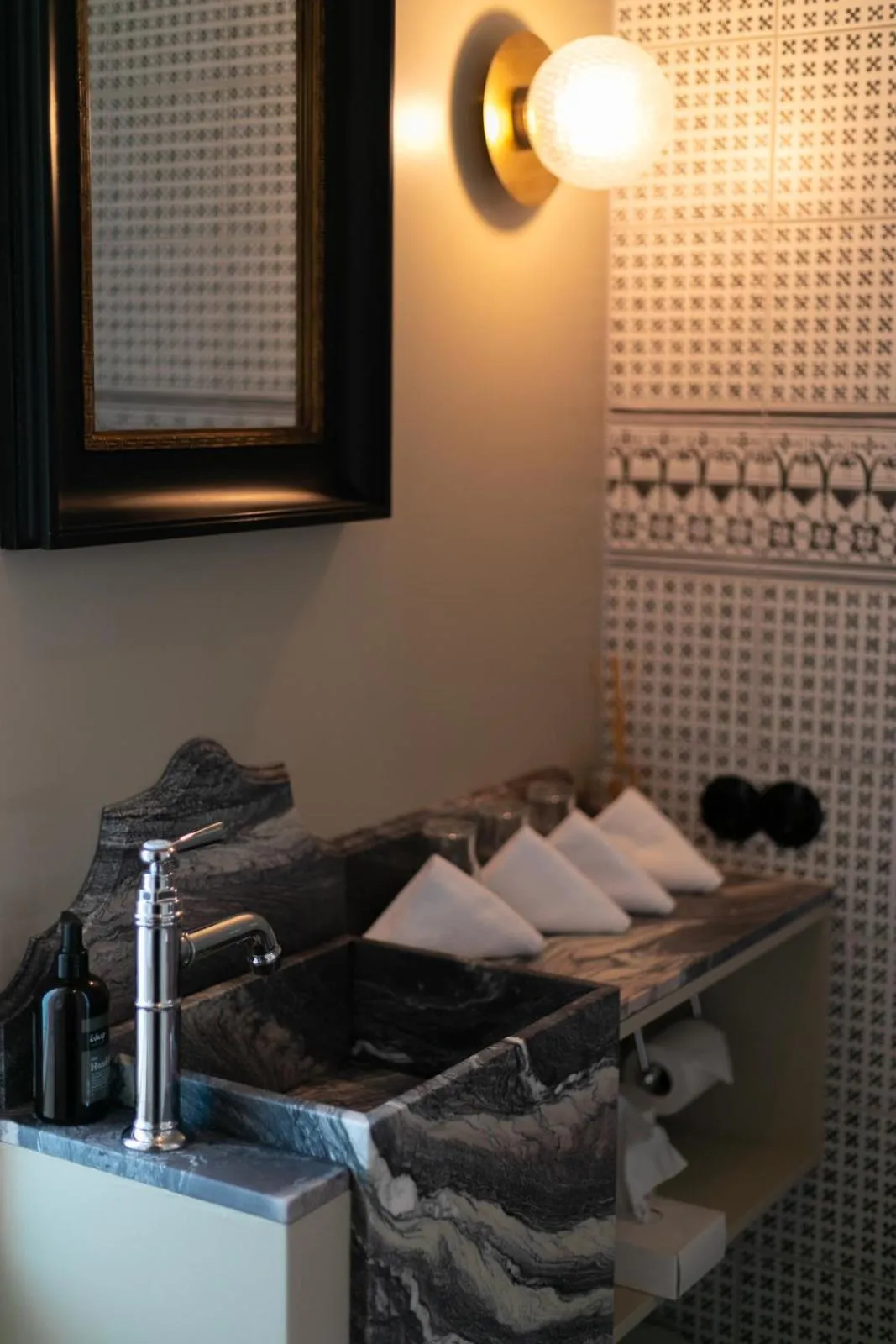 Bathroom in Hotel Siglunes