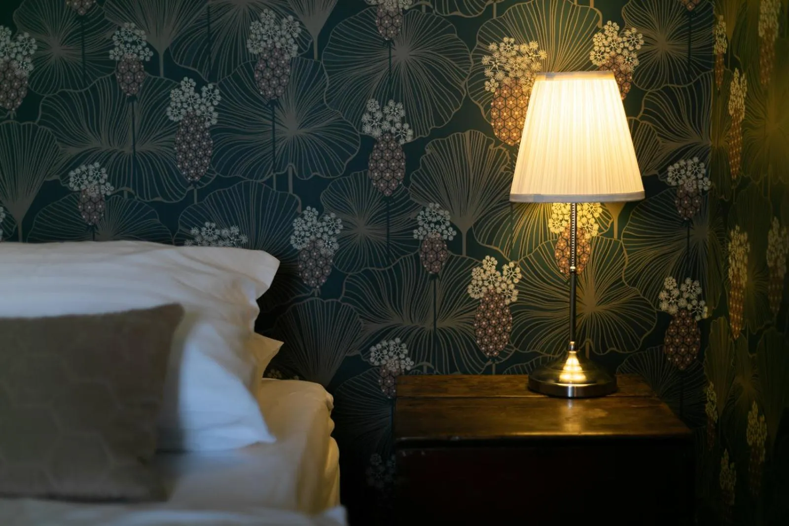 Bed in Hotel Siglunes