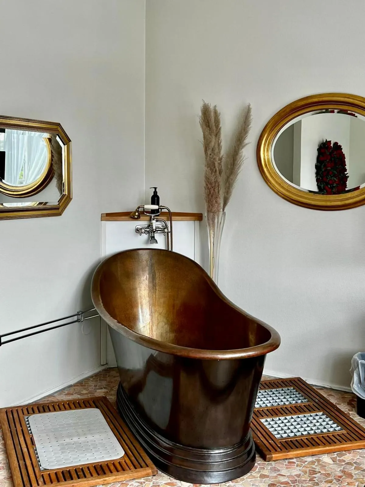 Bathroom in Hotell Dannegården