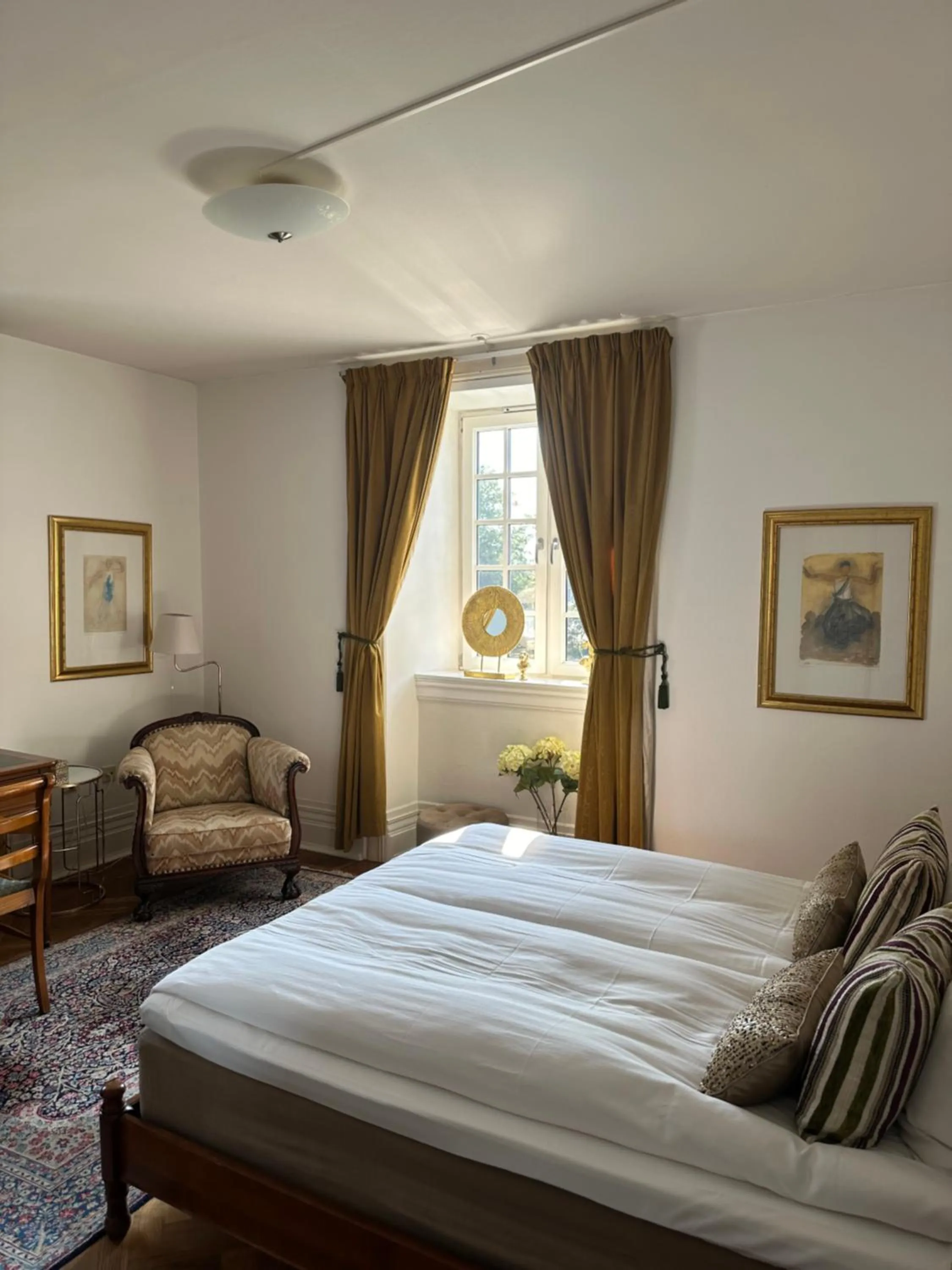 Bedroom, Bed in Hotell Dannegården