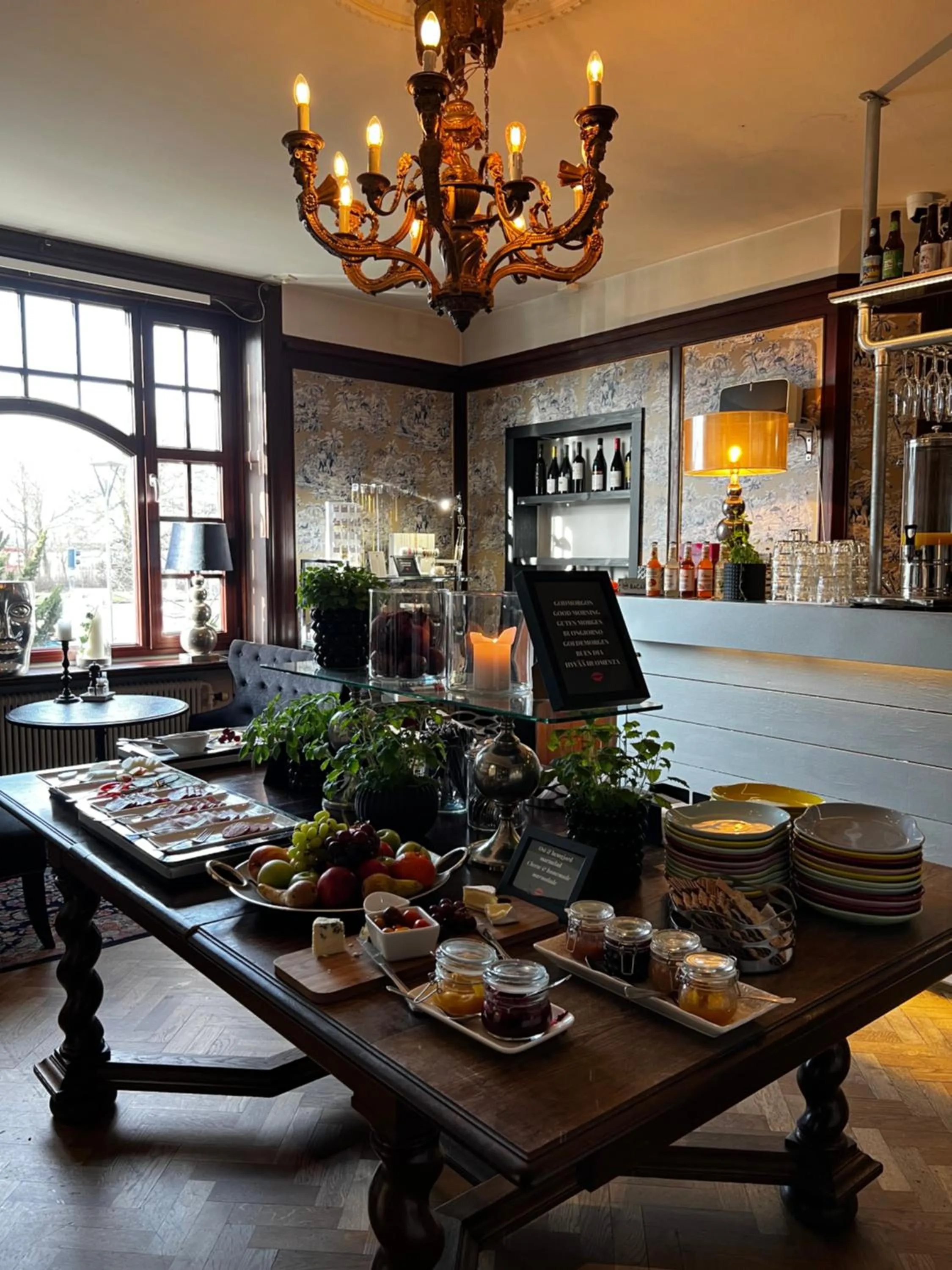 Restaurant/places to eat in Hotell Dannegården